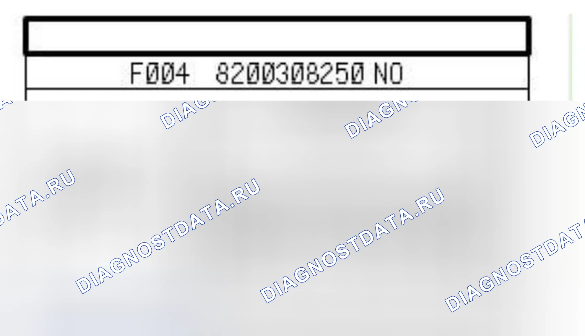Распиновка разъёма 1778 — Задняя камера. Renault Scenic III