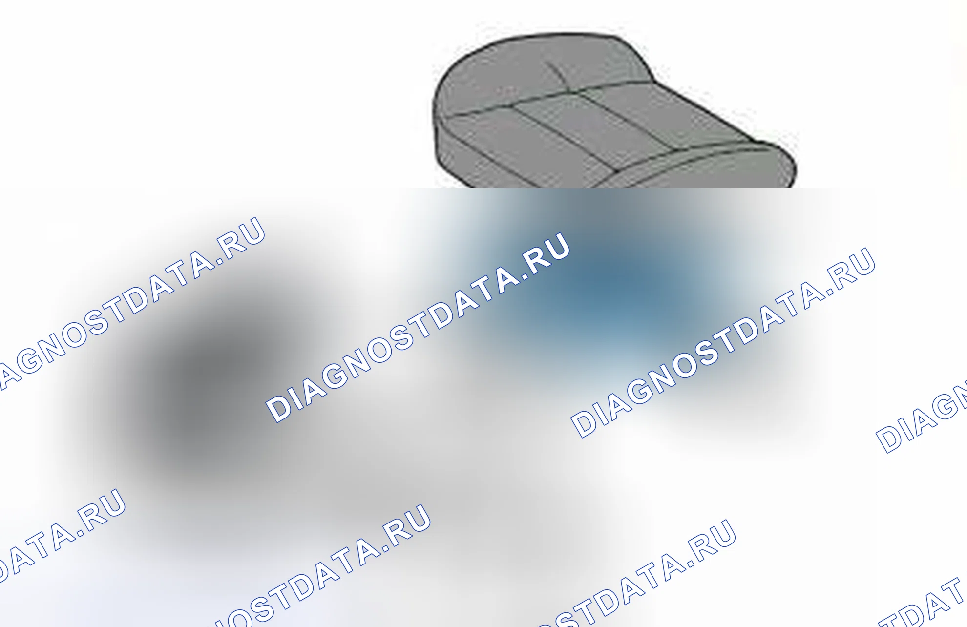 Рис. 385: ПРОВЕРКА сиденья. Volvo S80 II