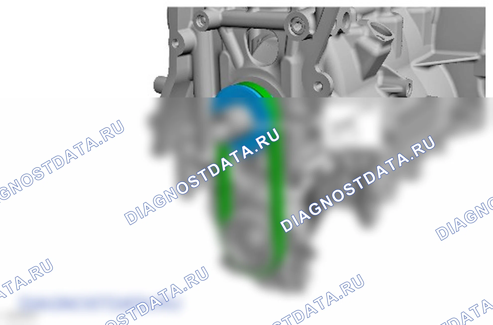 Сборка двигателя. Ford Transit Connect II