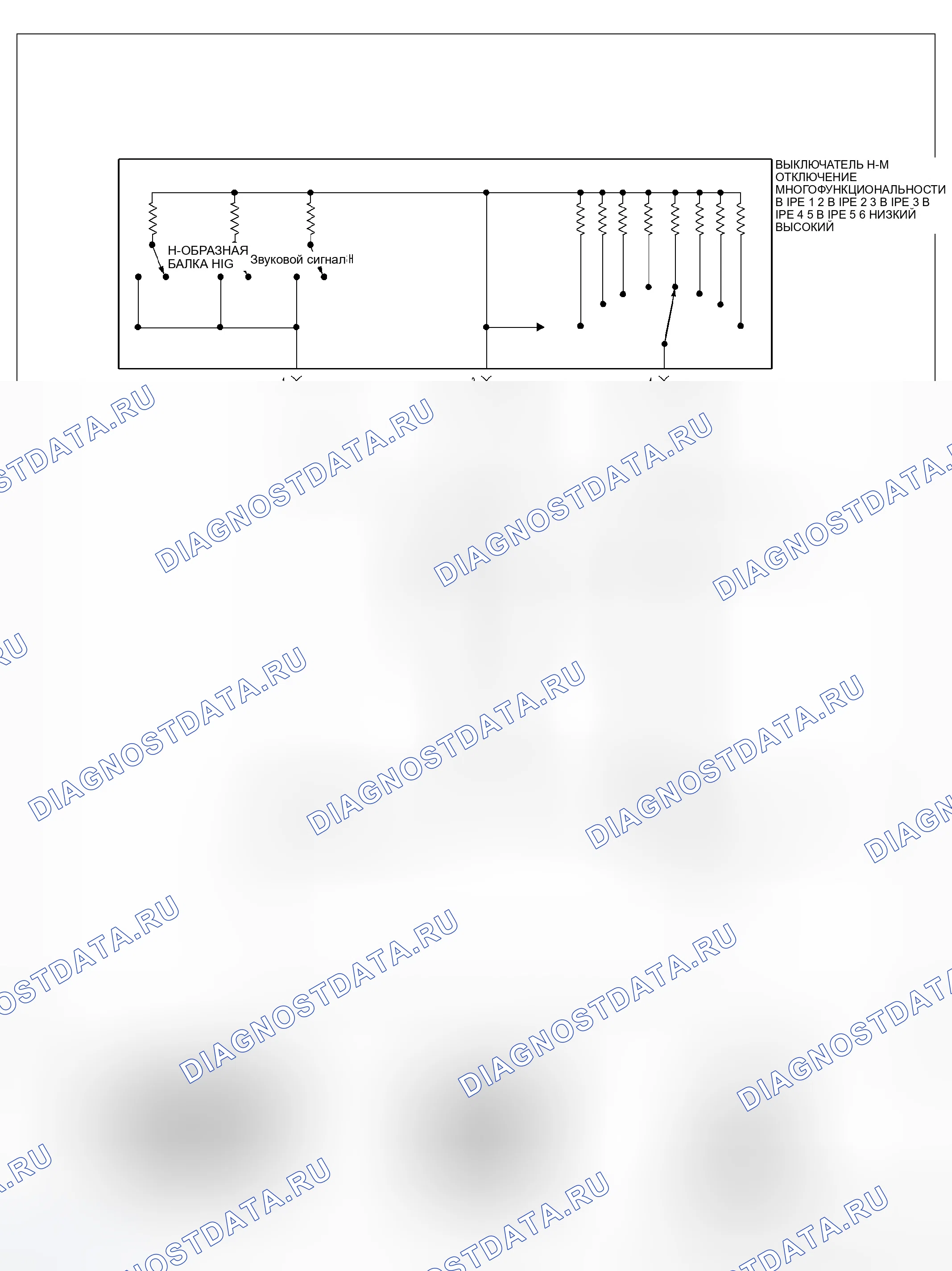 Рис. 58: Принципиальная схема. Dodge Magnum I