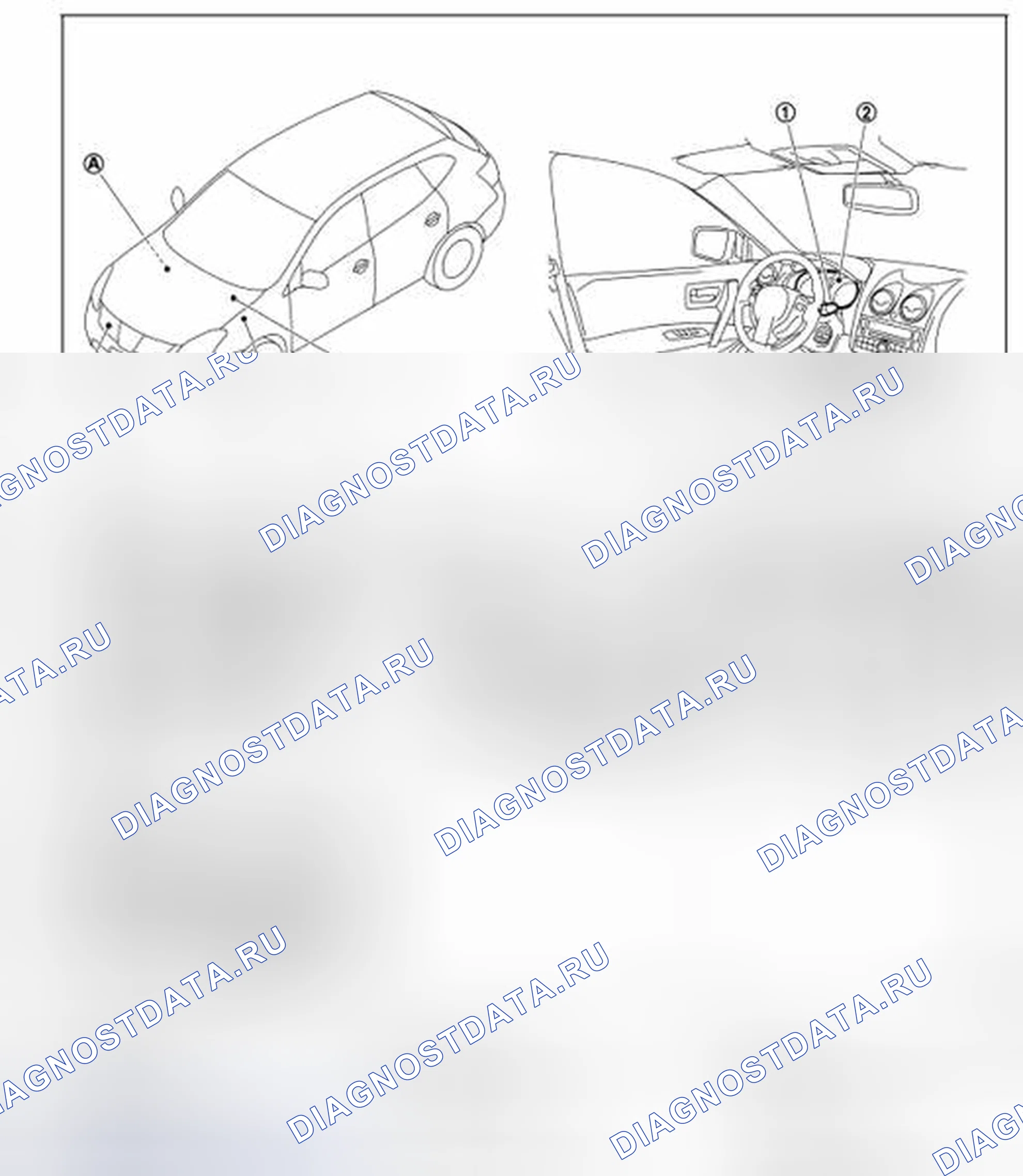 Рис. 4: Расположение компонентов. Honda S-MX I