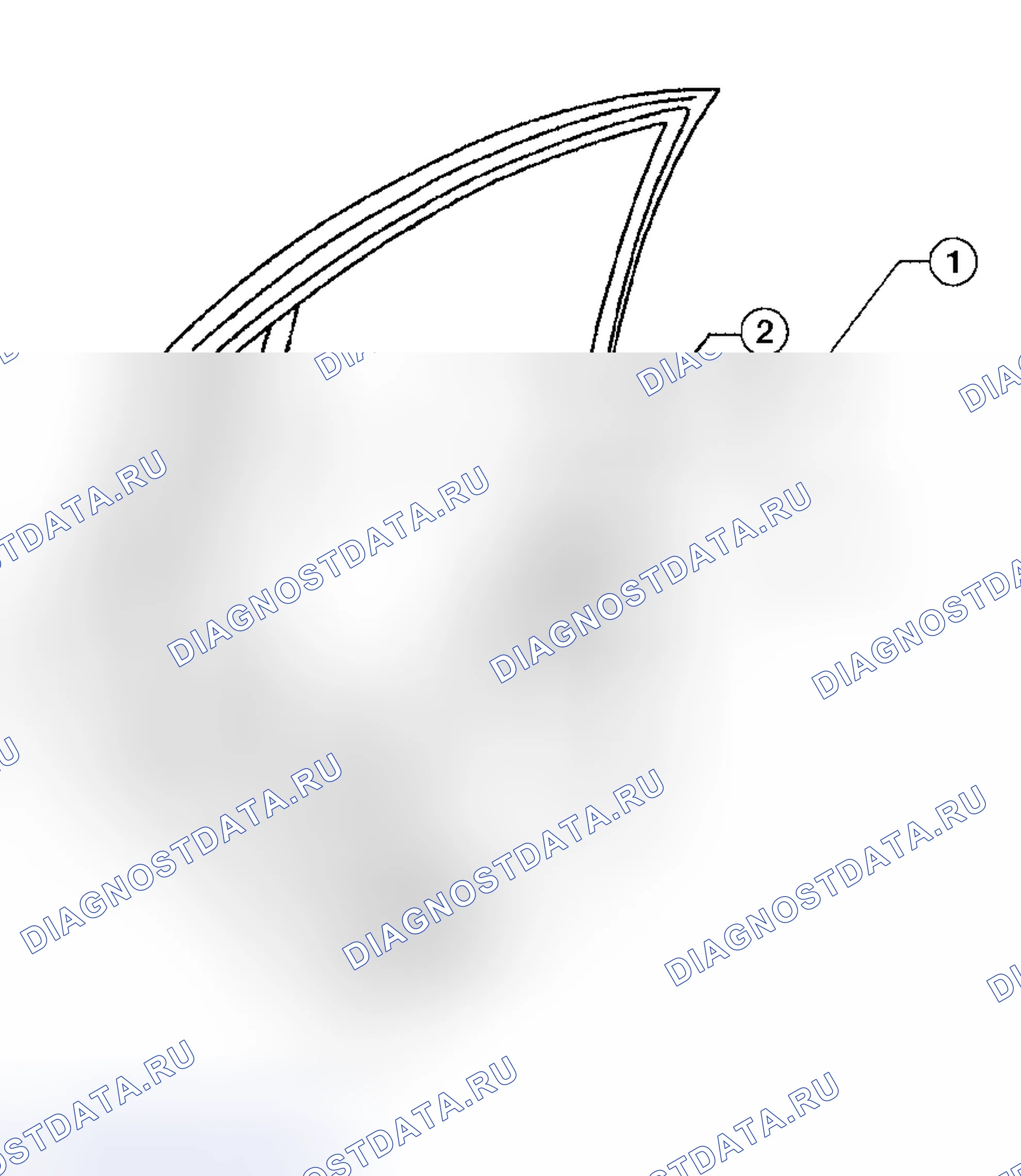 Рис. 18: ЗАДНЯЯ ДВЕРЬ. Nissan Altima L31 рестайлинг