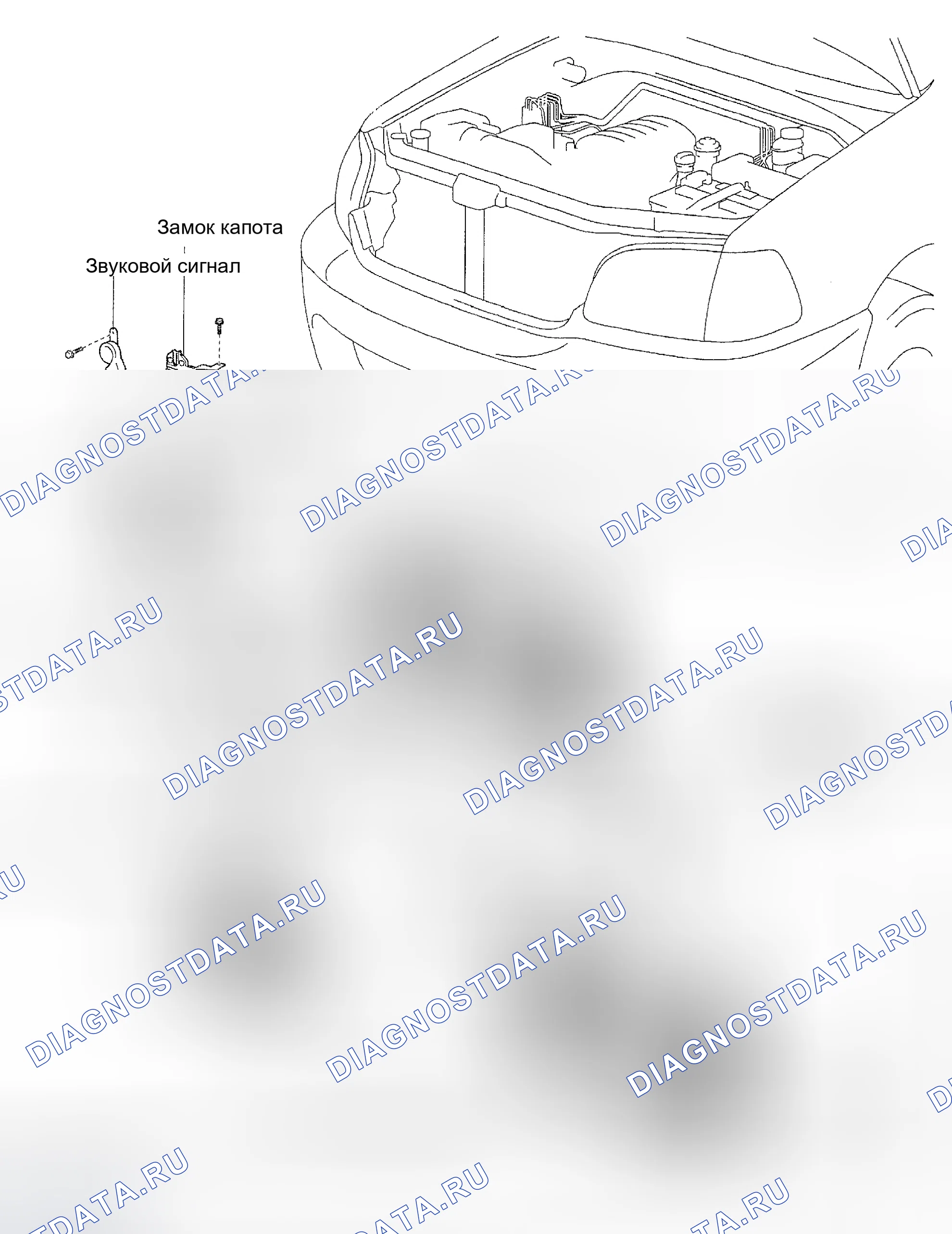 Рис. 139: КОМПОНЕНТЫ. Toyota Sequoia I