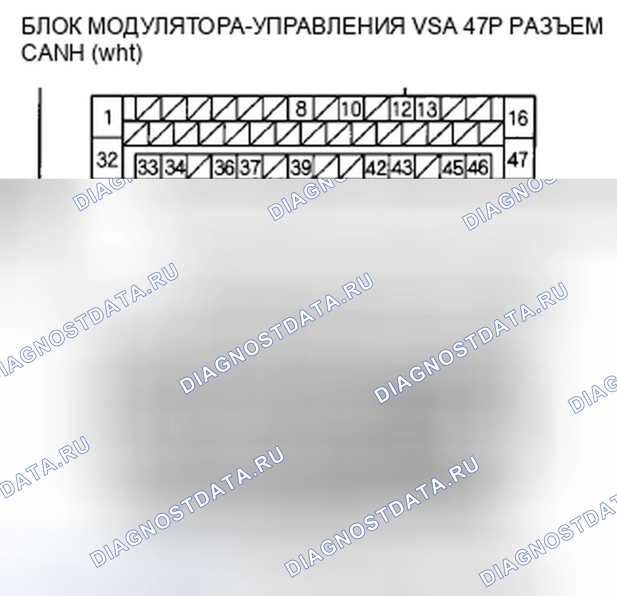Рис. 489: расшифровка кода ошибки U0122: Неисправность F-CAN (блок управления модуляторами блок управления силовым агрегатом (PCM) (блок управления силовым агрегатом)-VSA). Honda Insight ZE2 рестайлинг
