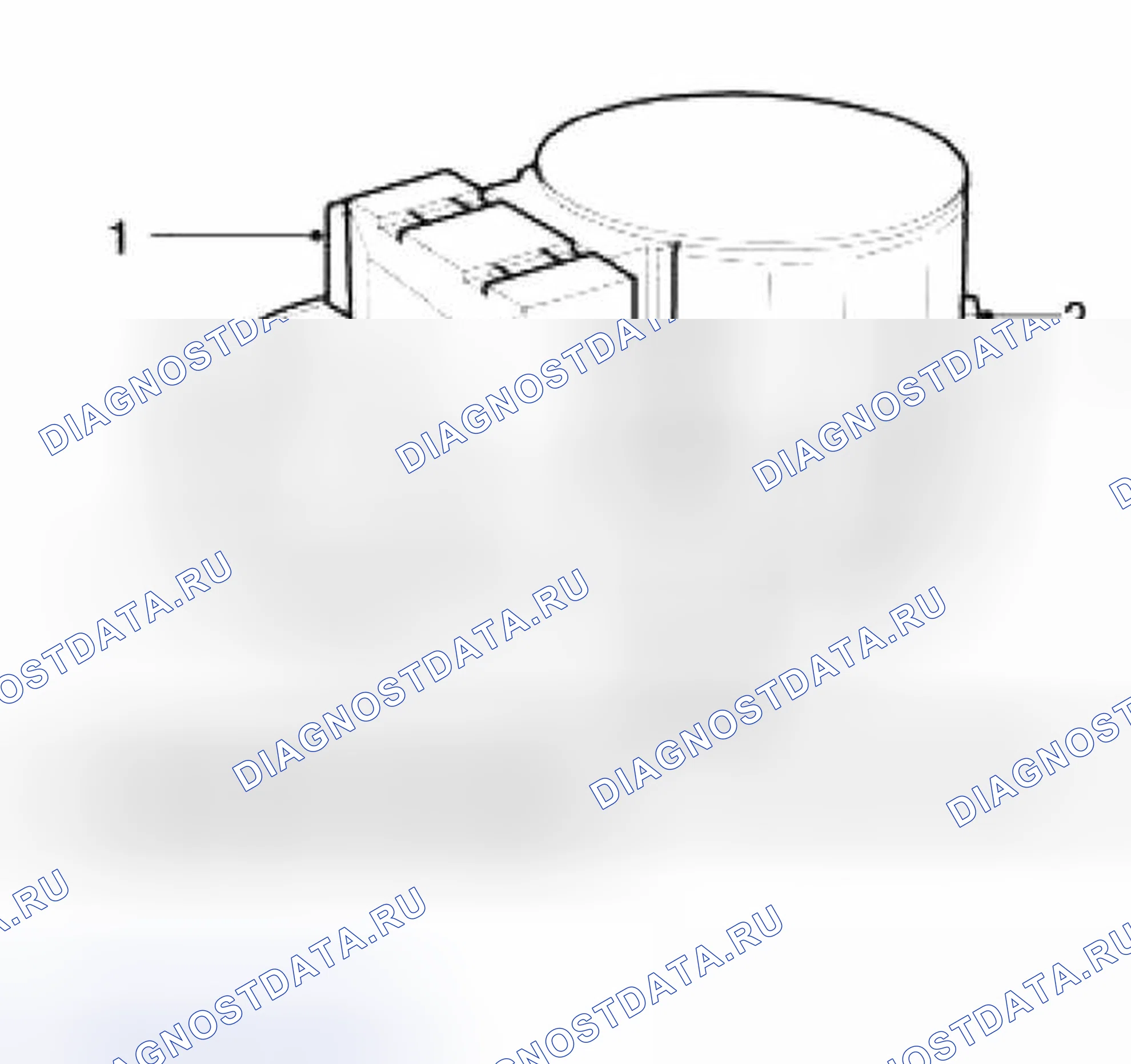Рис. 68: Двигатели заслонок управления. Land Rover Range Rover L322