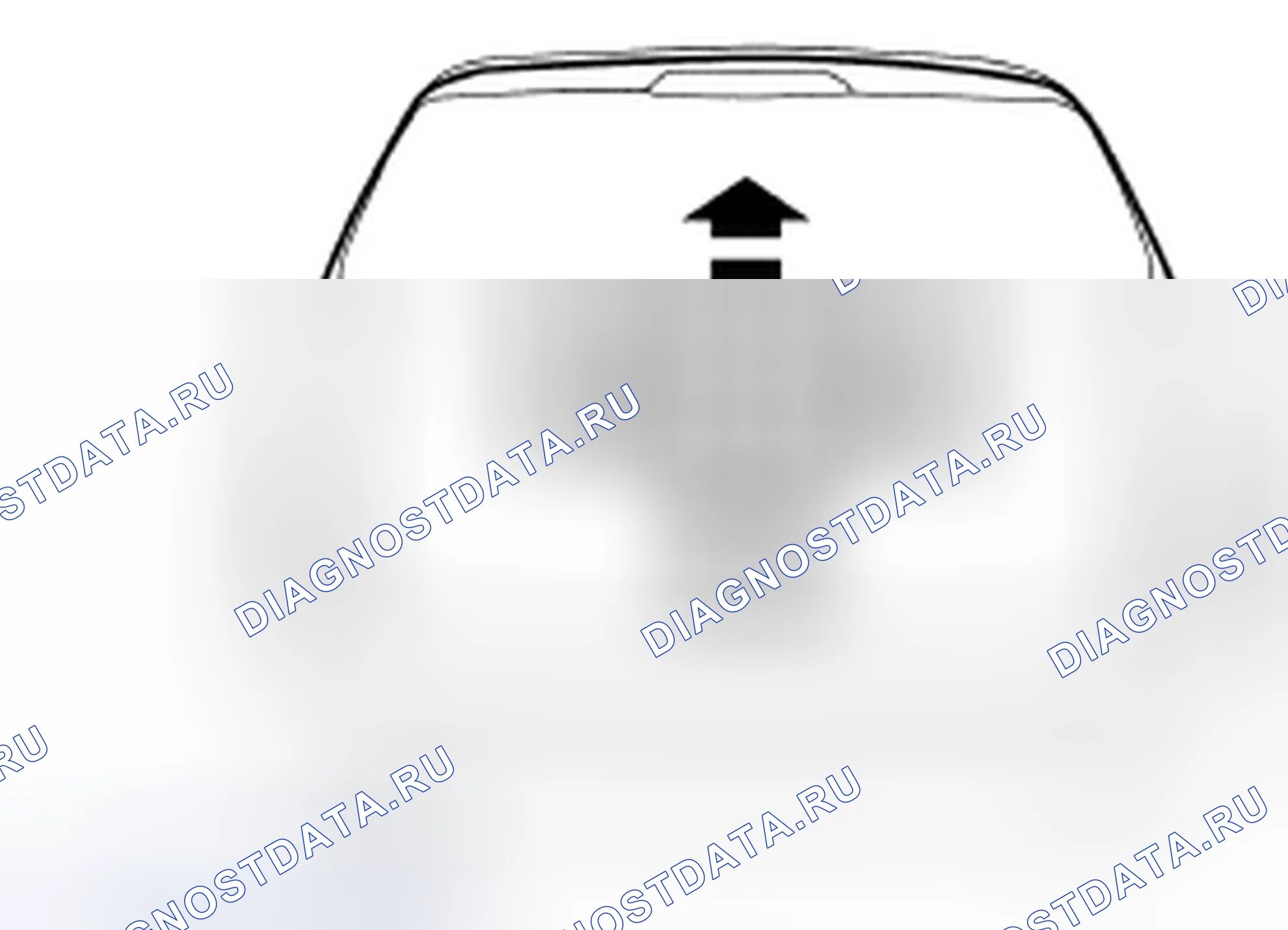 Рис. 12: Центровка подъемных ворот. Ford Focus II