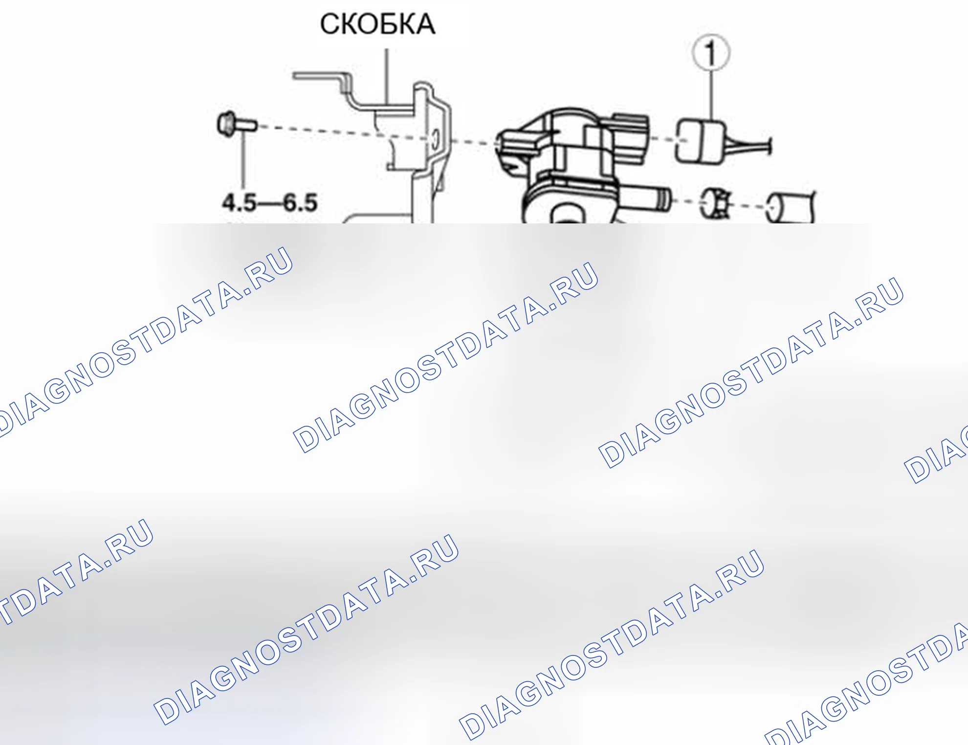 Рис. 25: ДЕМОНТАЖ / МОНТАЖ СОЛЕНОИДНОГО КЛАПАНА ПРОДУВКИ [Mzr 2.0, Mзр 2.5]. Mazda 3 BL рестайлинг