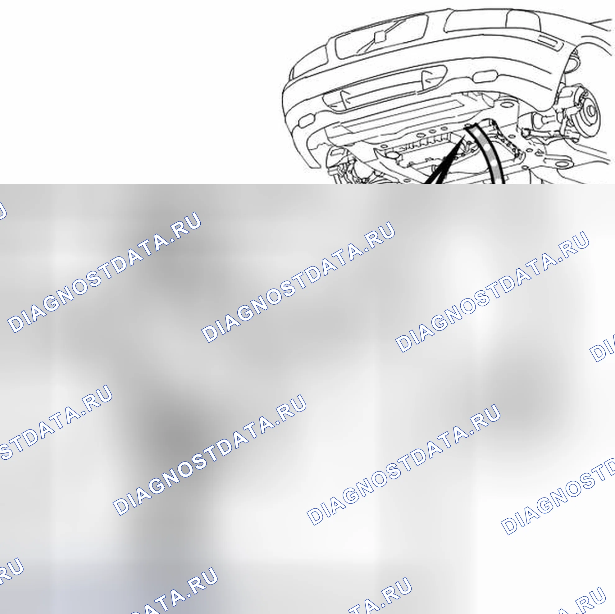 Рис. 125: Слив масла из маслоохладителя. Volvo V40 I рестайлинг