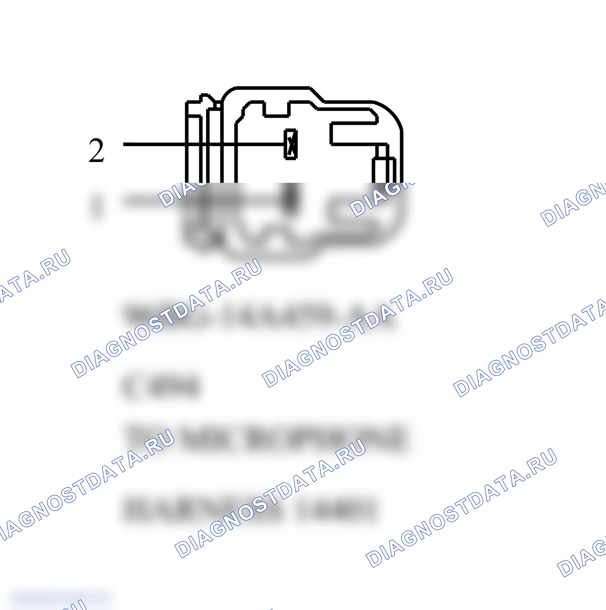 Распиновка разъёма Microphone. Ford Tourneo Connect I