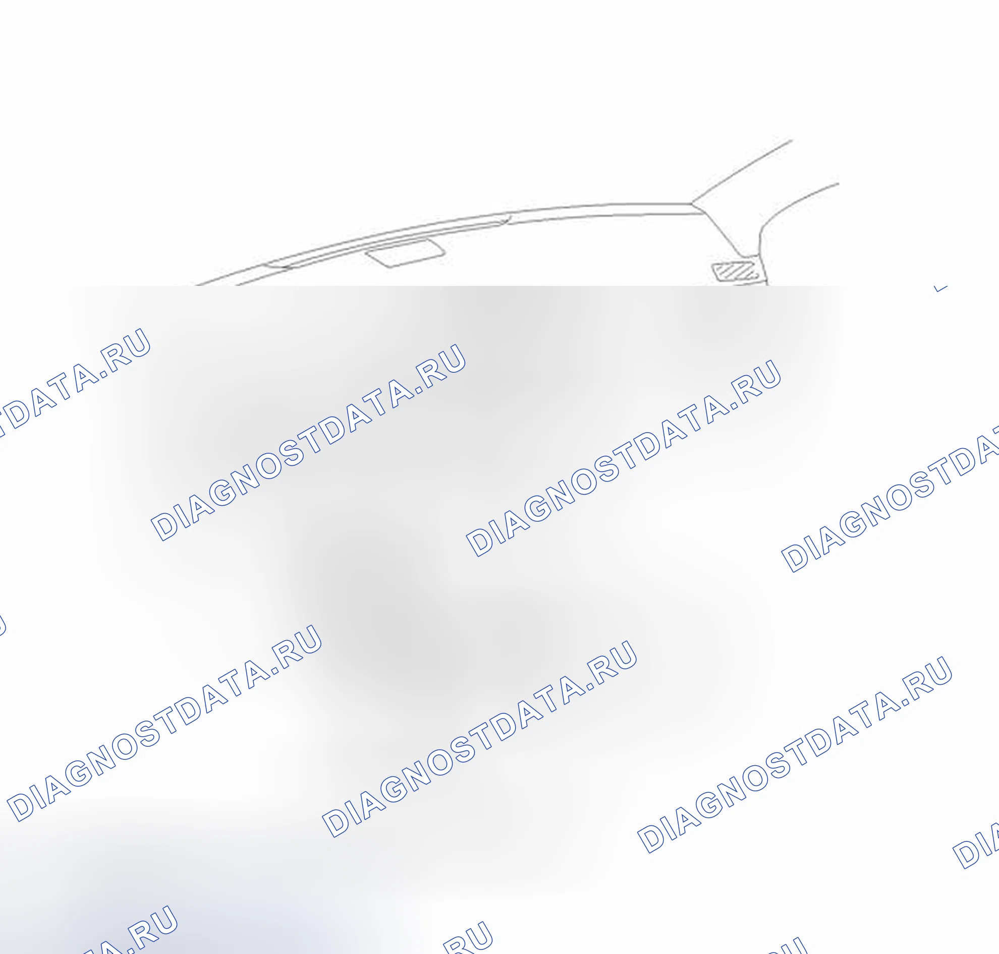 Рис. 302: ИЛЛЮСТРАЦИЯ. Toyota Avalon XX30 рестайлинг 2