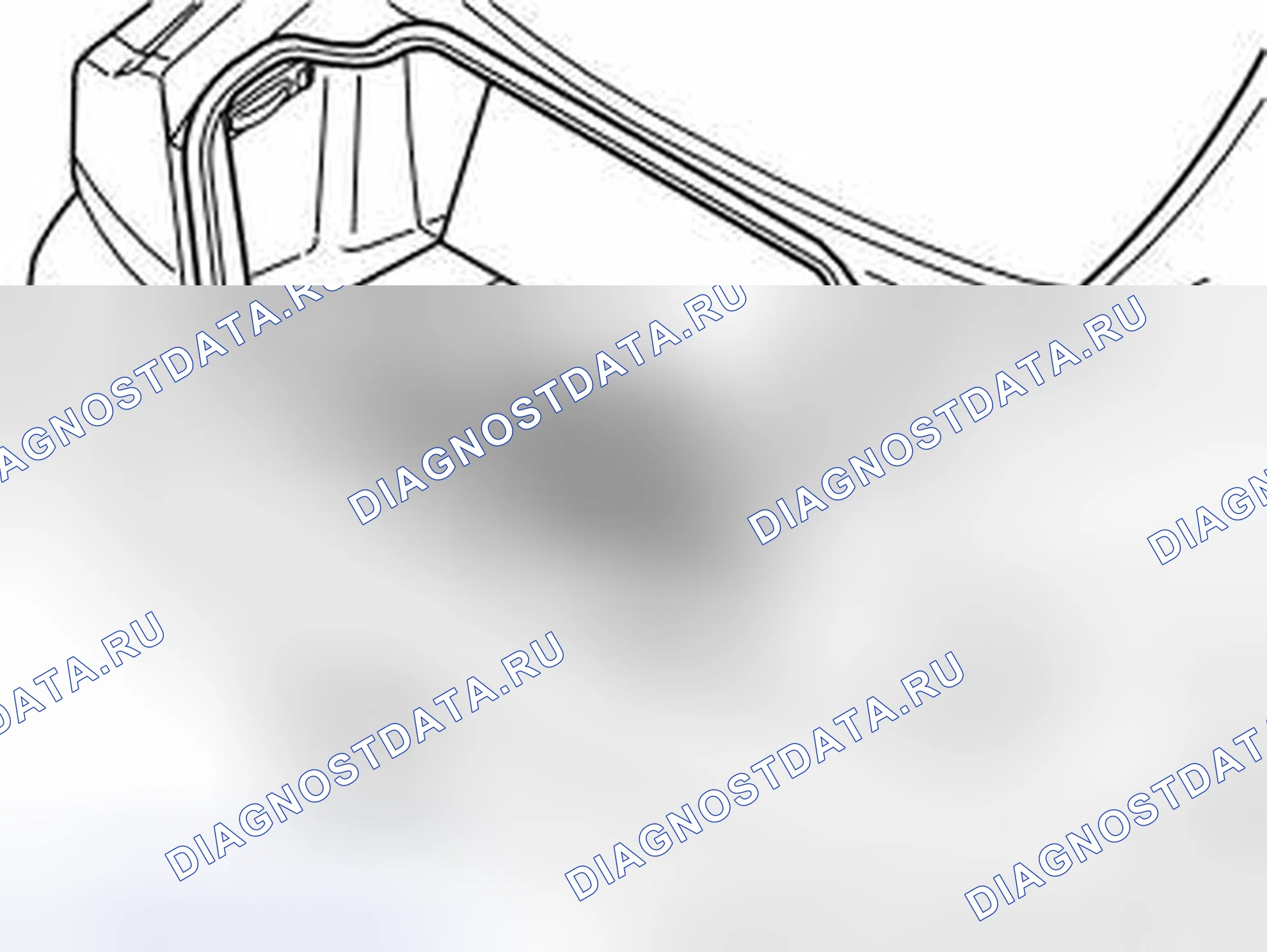 Рис. 258: Хранение держателя шарика. Volvo S60 I