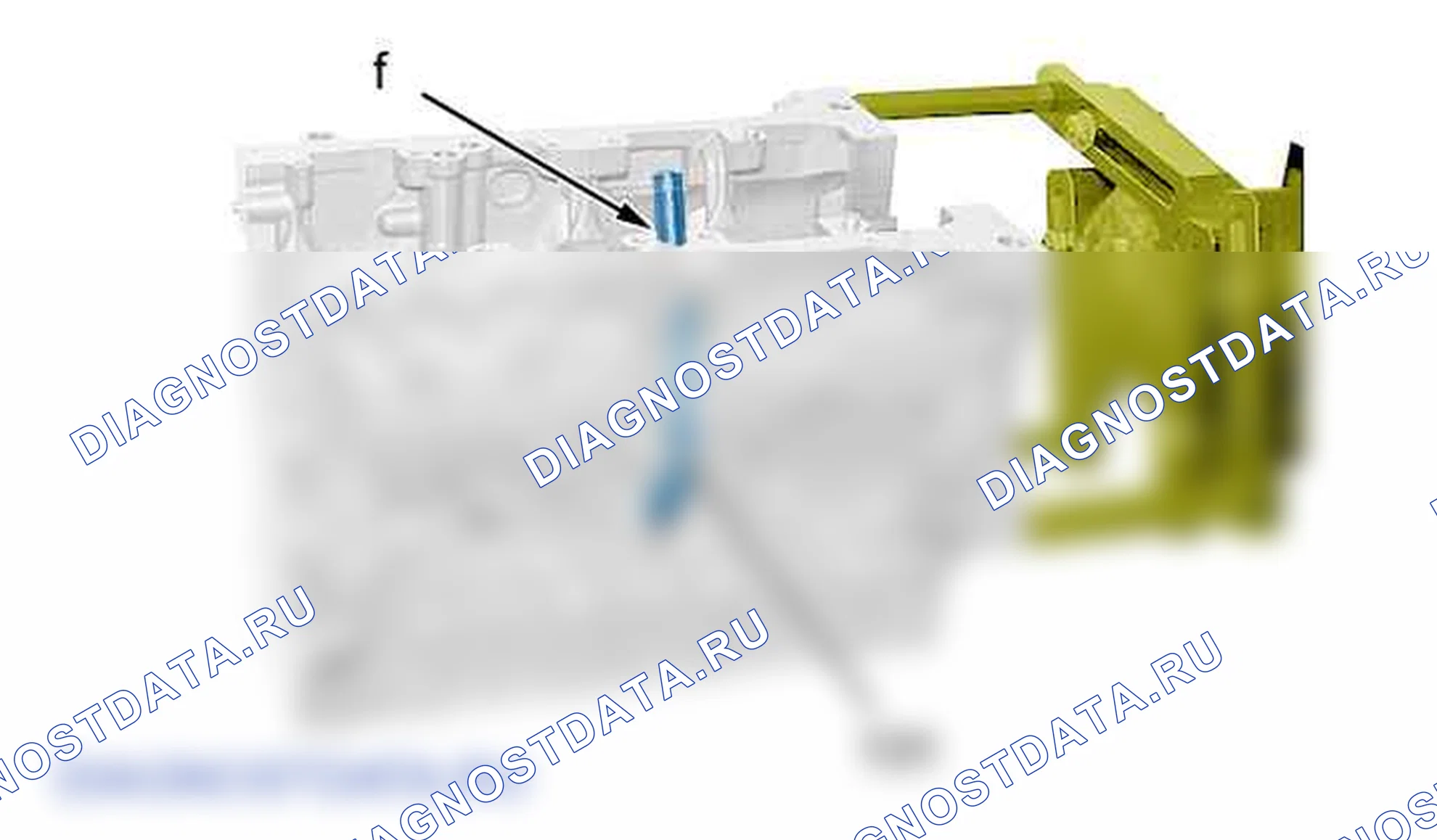Демонтаж: двигателя — b1cm055d. Peugeot 607 I рестайлинг