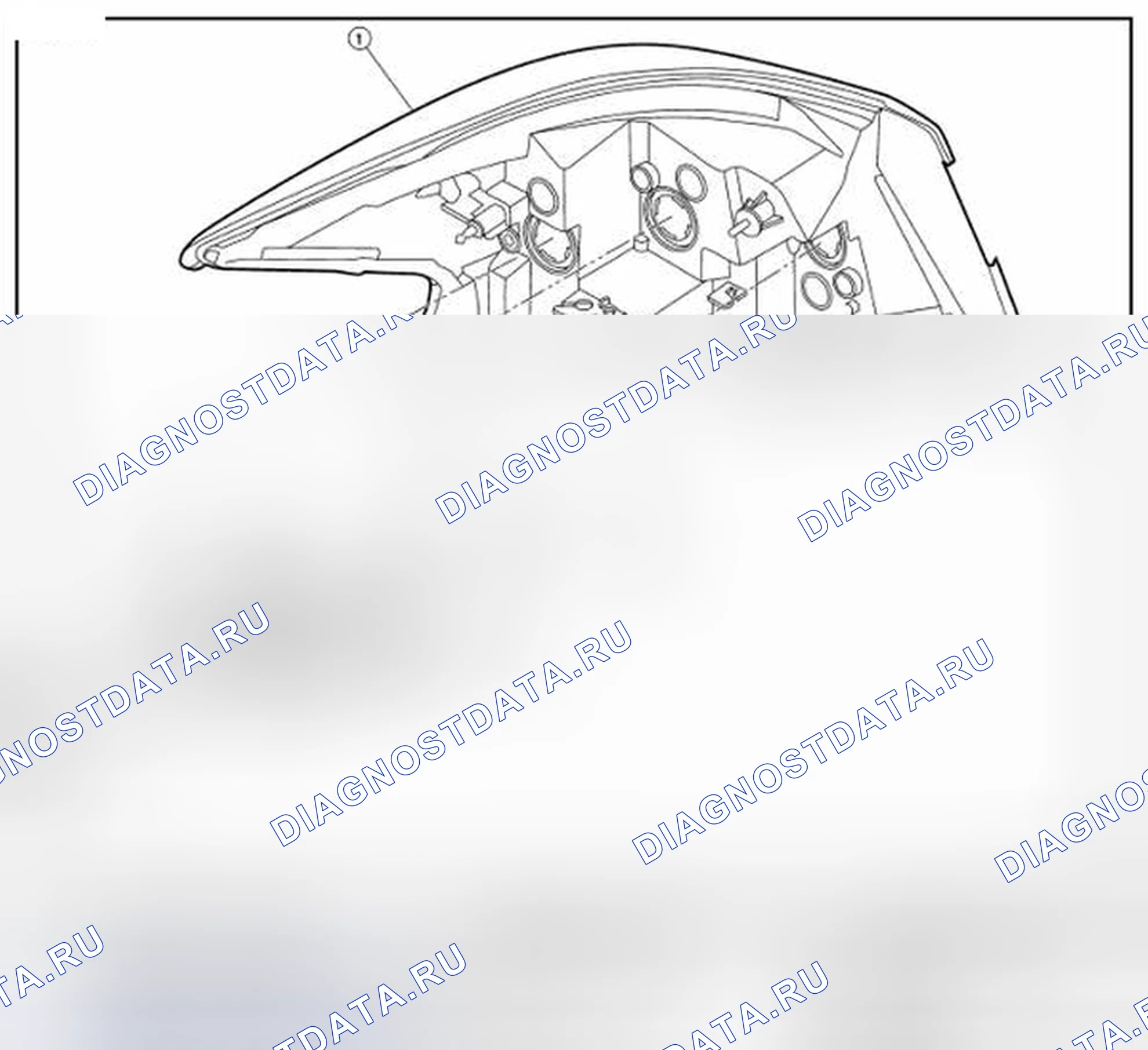 Рис. 18: Разнесенный вид. Nissan Sentra B17 рестайлинг