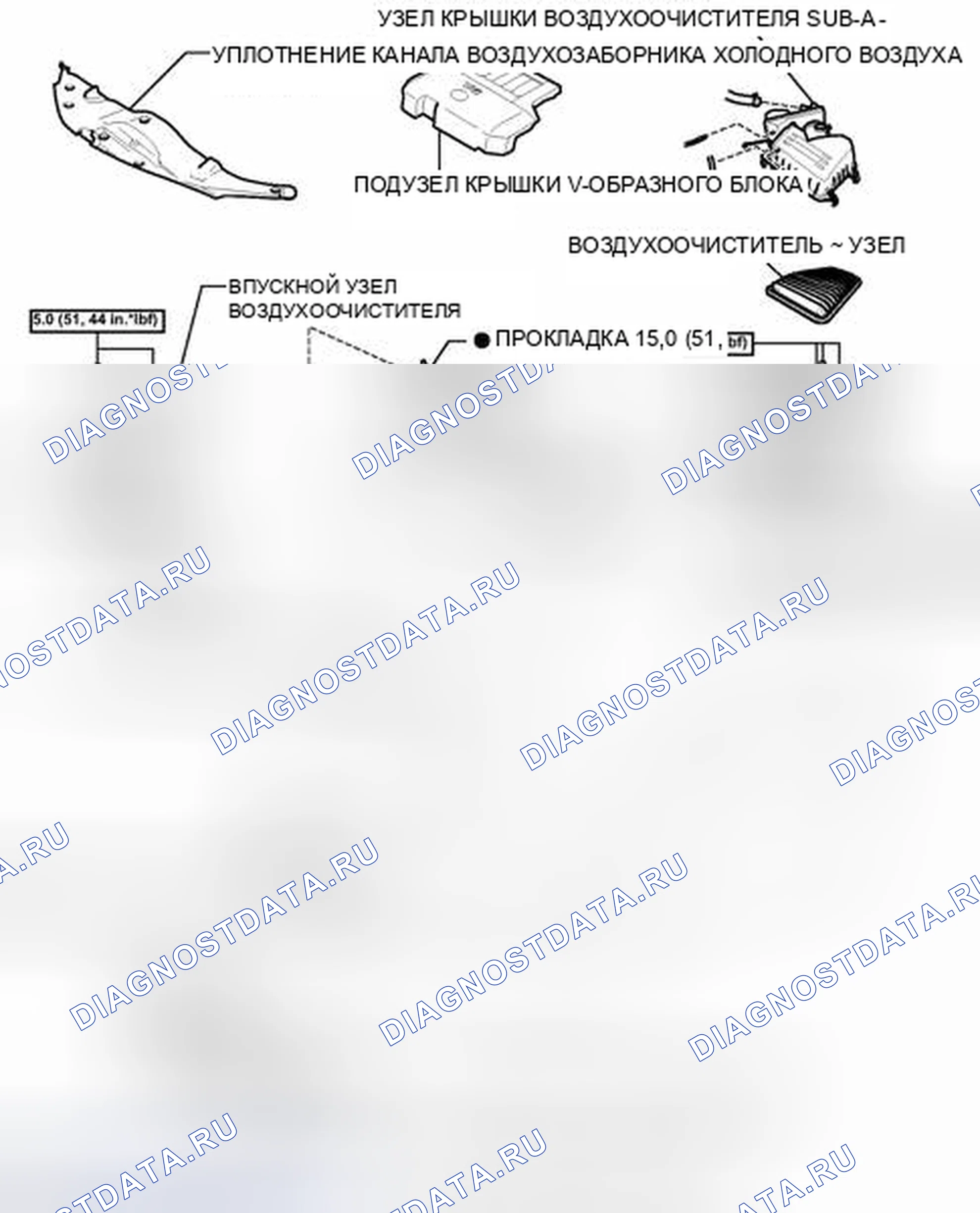 Рис. 67: ИЛЛЮСТРАЦИЯ. Toyota Camry XV40 рестайлинг