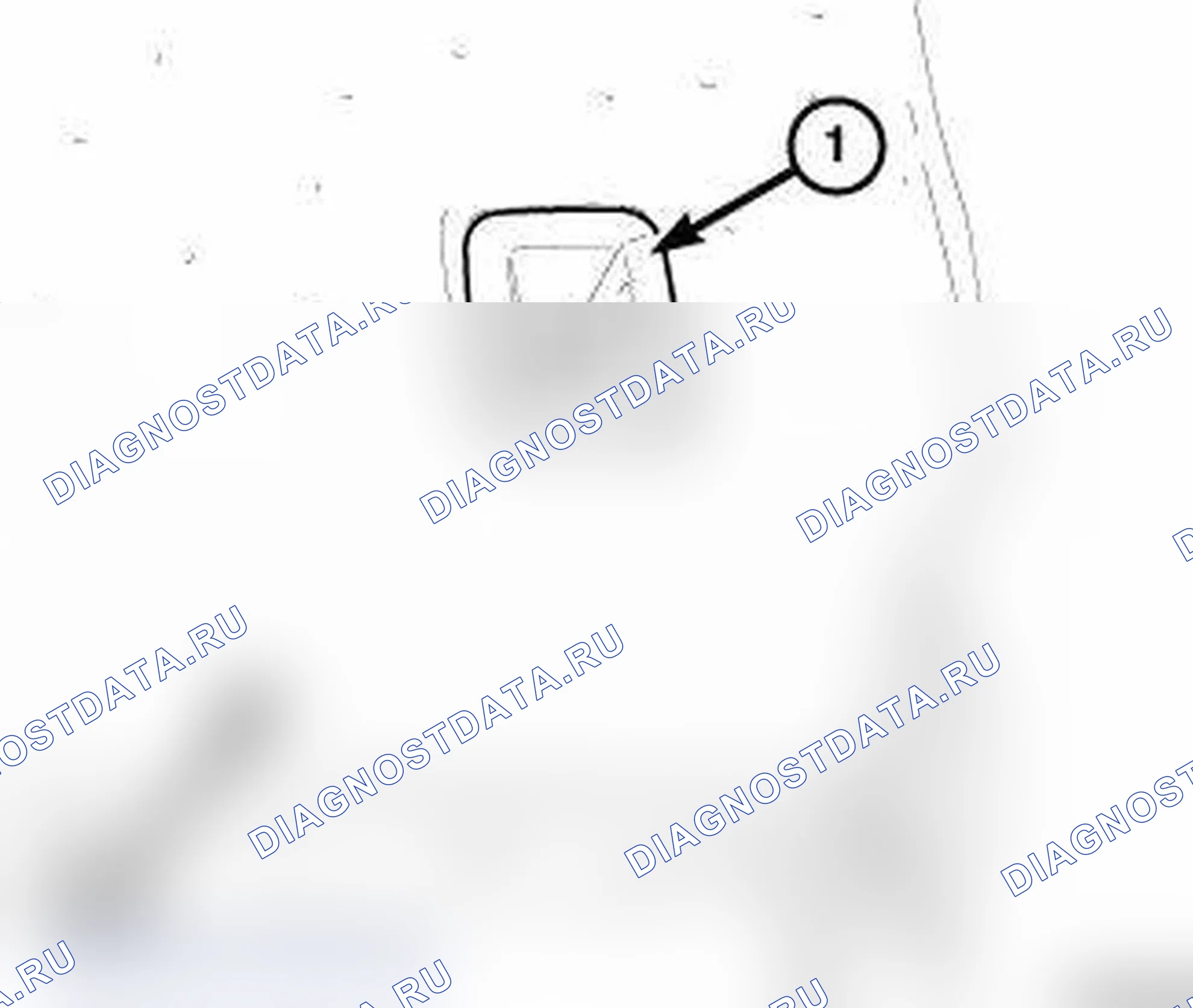 Рис. 256: КРЫШКА - СПИНКА СИДЕНЬЯ 40%. Dodge Durango III