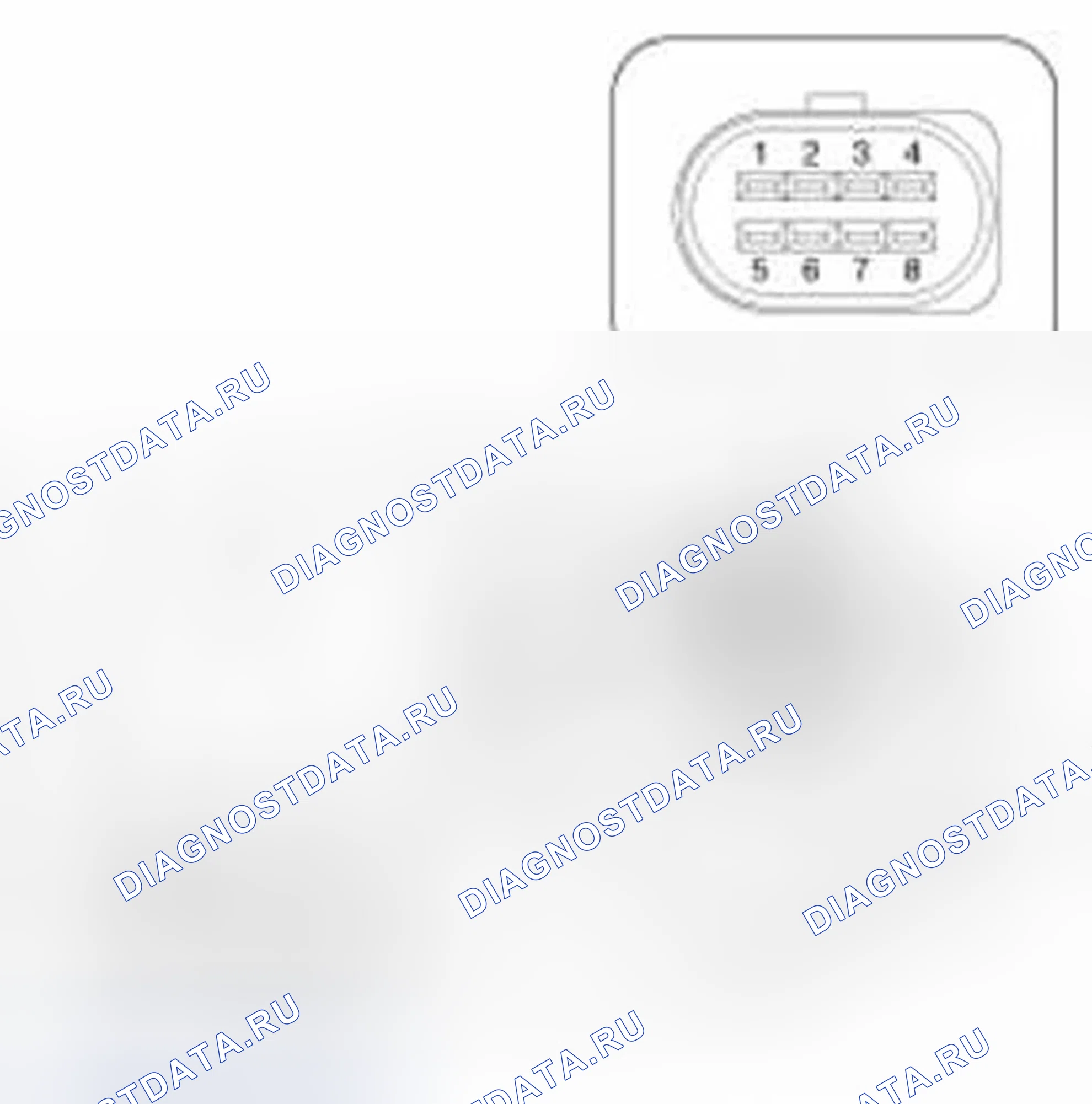Рис. 123: Проверка переключателя блокировки задней двери. Hyundai Equus II