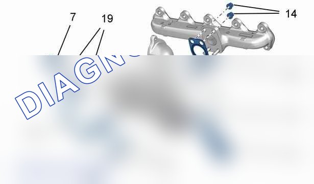 Снятие - Установка: турбокомпрессор — b1hg1ibd. Citroen C4 II
