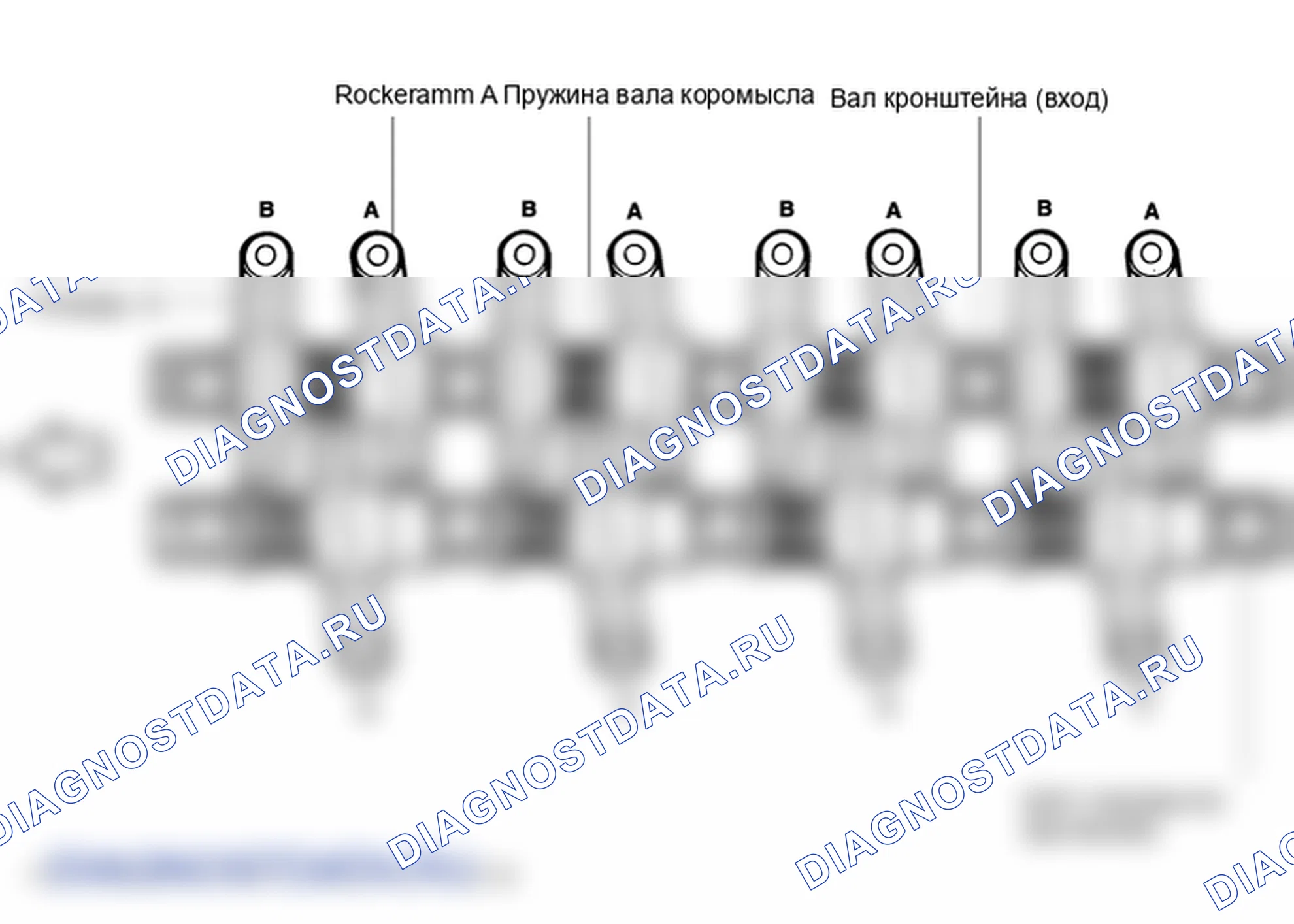 Детали коромысла. Hyundai Accent LC