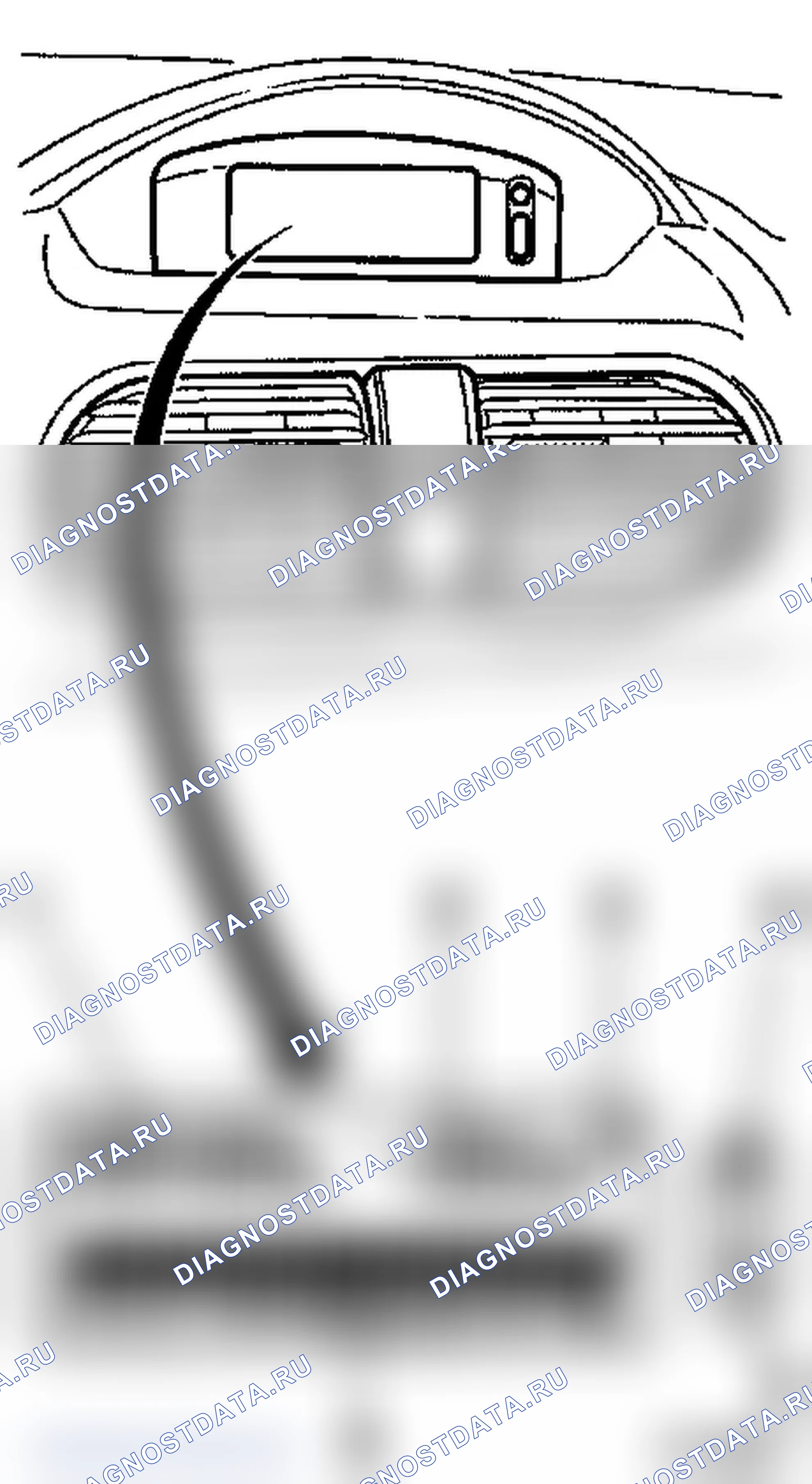 Дисплеи. Opel Meriva A рестайлинг