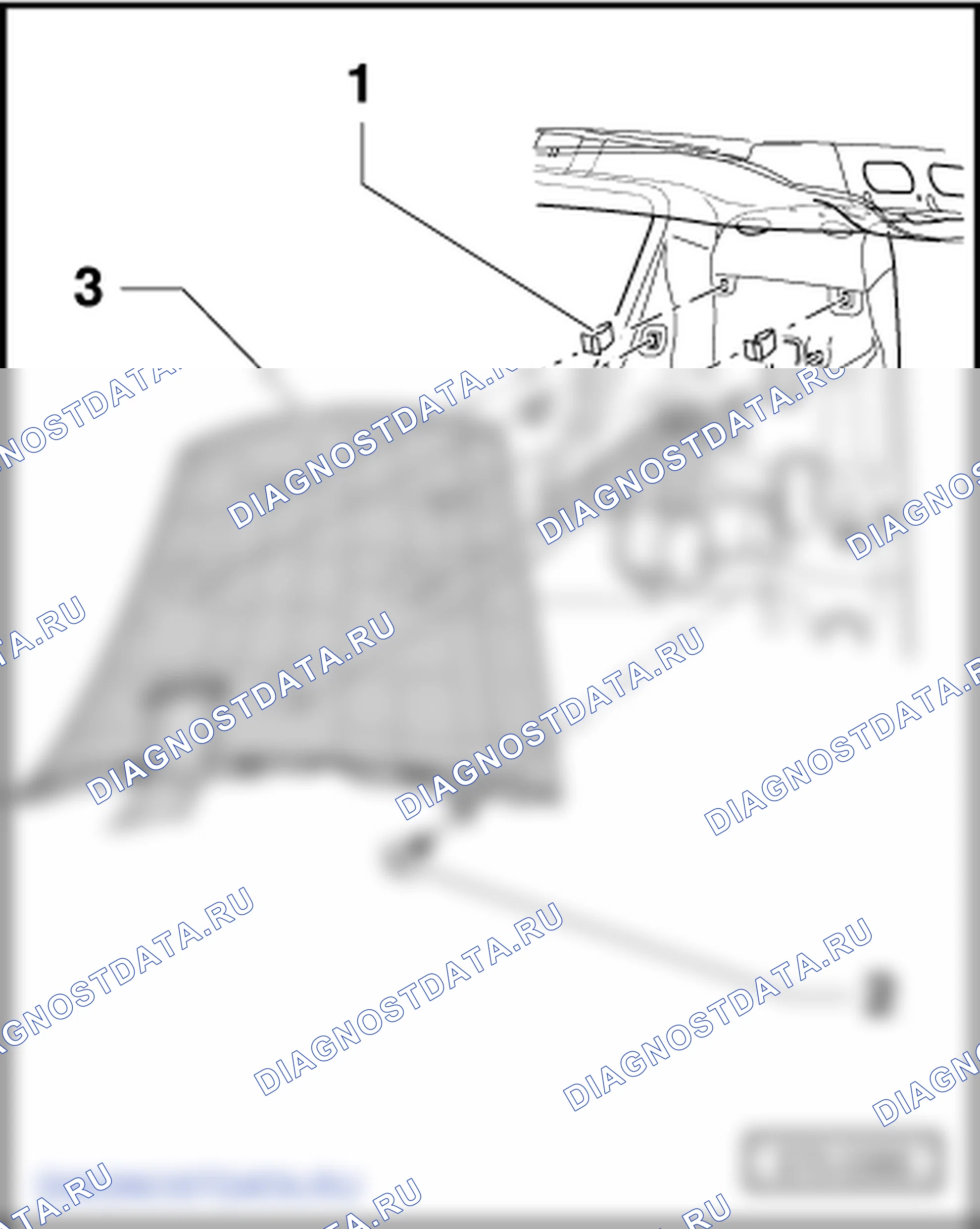 Облицовки стоек и боковые облицовки. Skoda Roomster I