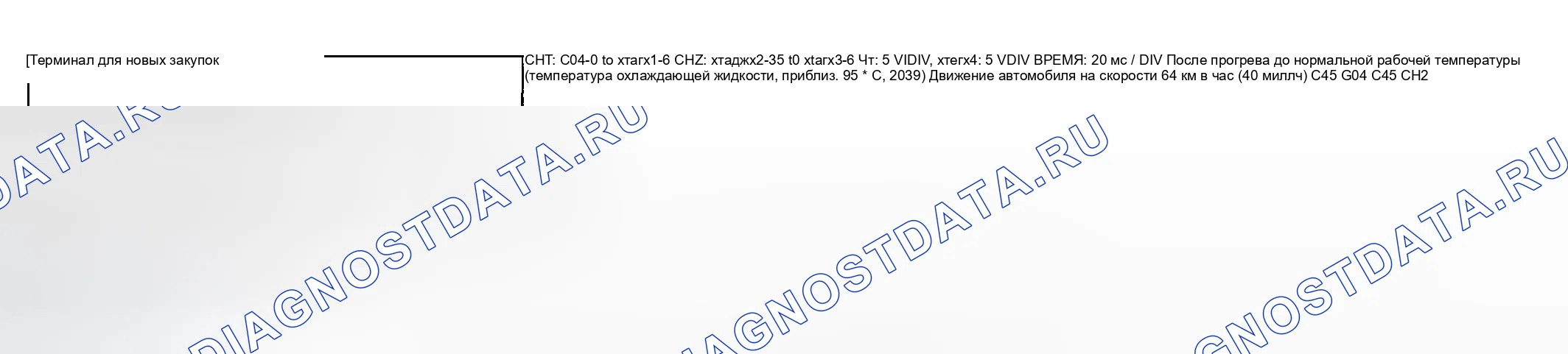 Рис. 29: 9. Опорная форма сигнала № 9. Suzuki Aerio I