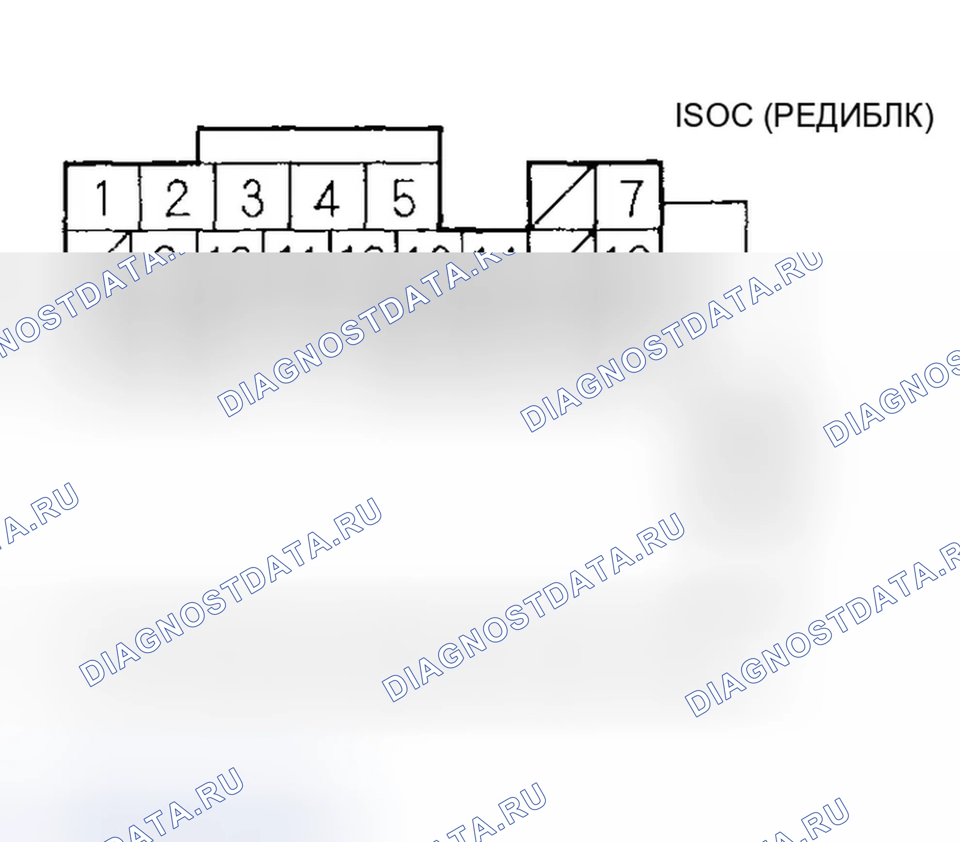 Рис. 987: расшифровка кода ошибки P1586 (23): Проблема цепи сигнала тока модуля MPI / сигнала тока батареи. Honda Civic VII рестайлинг