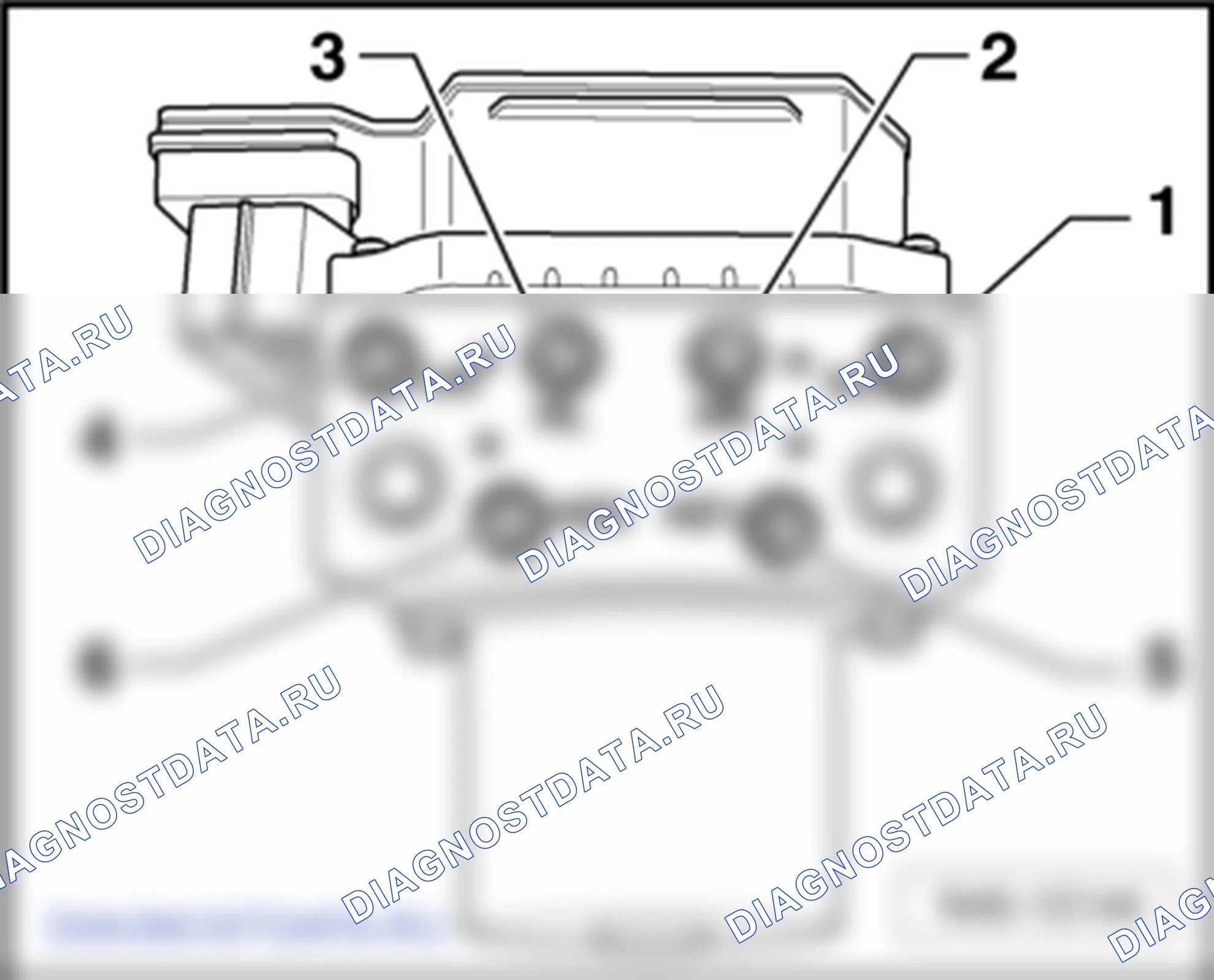 Детали и узлы гидравлического блока. SEAT Alhambra Ii