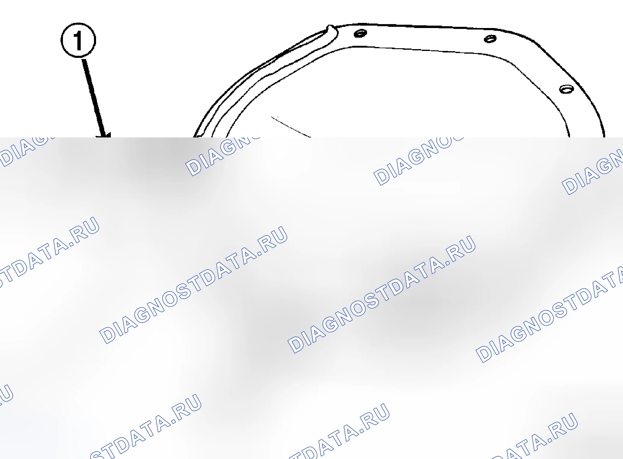 Рис. 554: КРЫШКА-ДИФФЕРЕНЦИАЛ. Dodge Cab & Chassis R3500 HD 