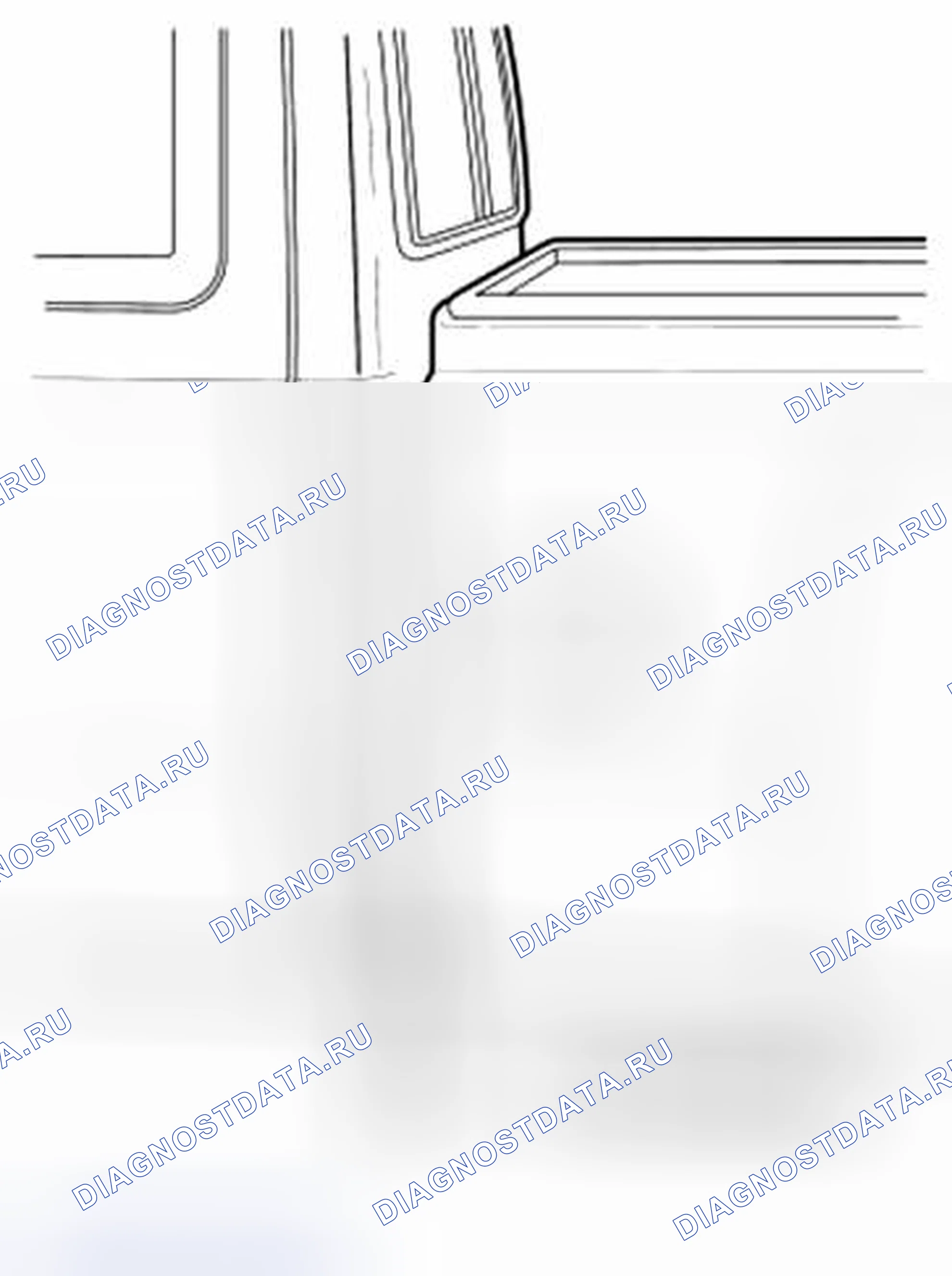 Рис. 22: Выравнивание кровати пикапа. Ford Pickup F250 Super Duty II