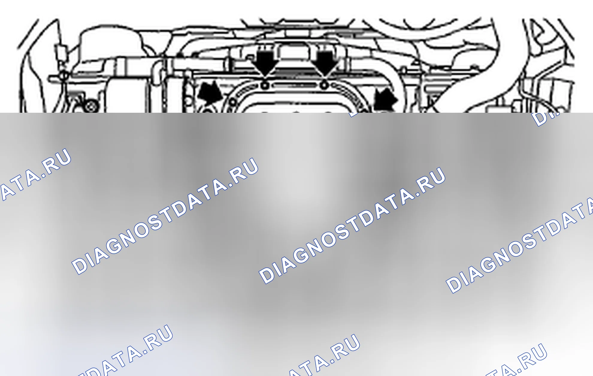 Рис. 64: ДЕМОНТАЖ. Subaru Legacy BM/BR рестайлинг