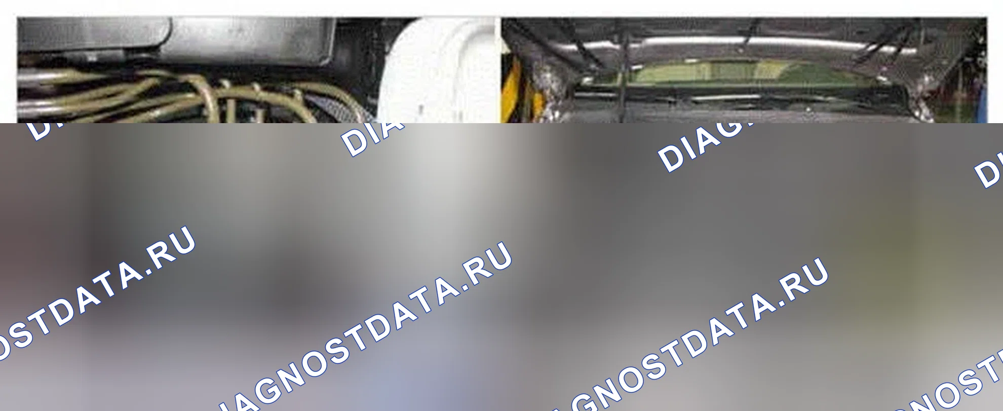 Рис. 232: Расположение компонентов. Hyundai Genesis I рестайлинг