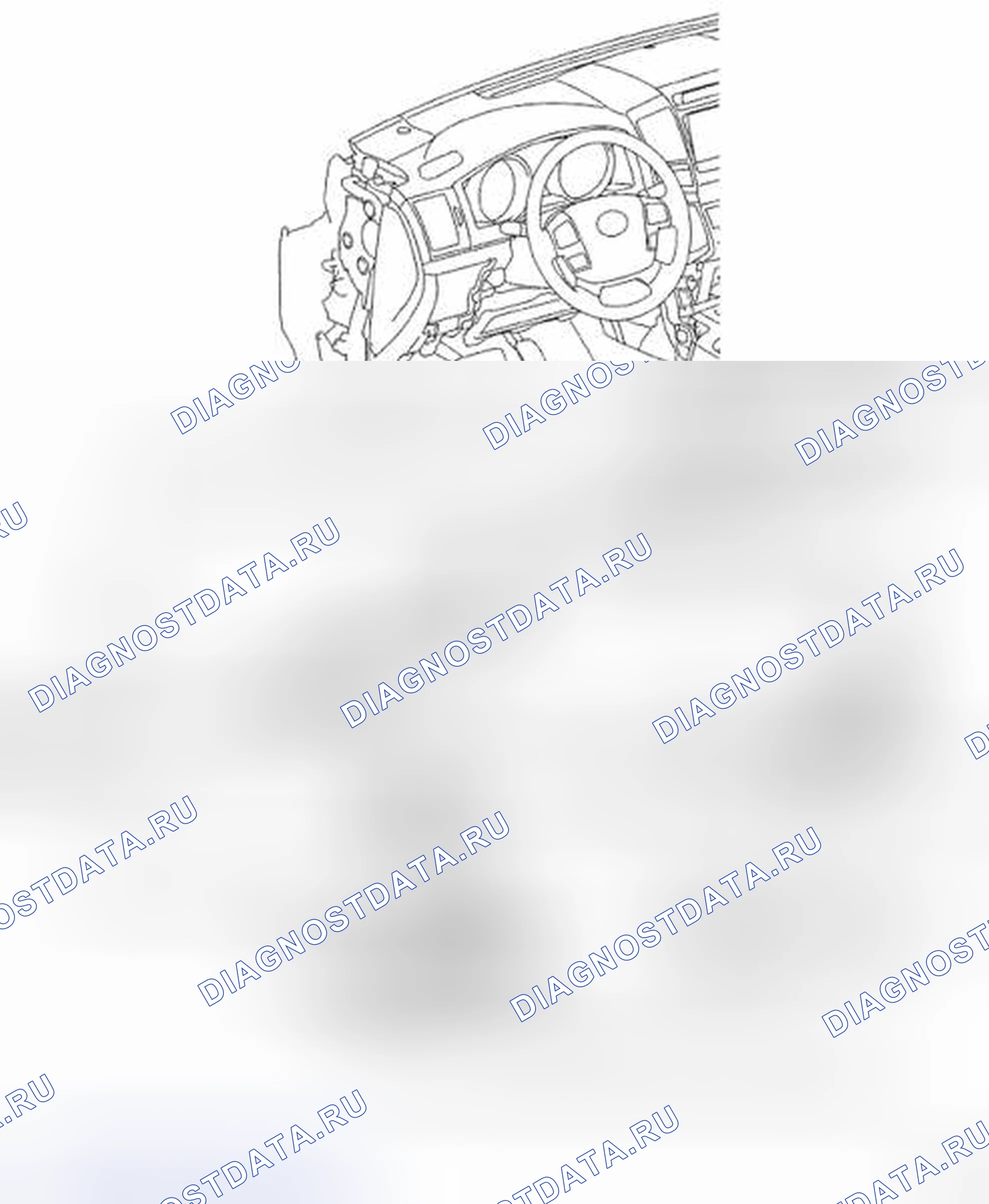 Рис. 68: КОМПОНЕНТЫ. Toyota Land Cruiser 200