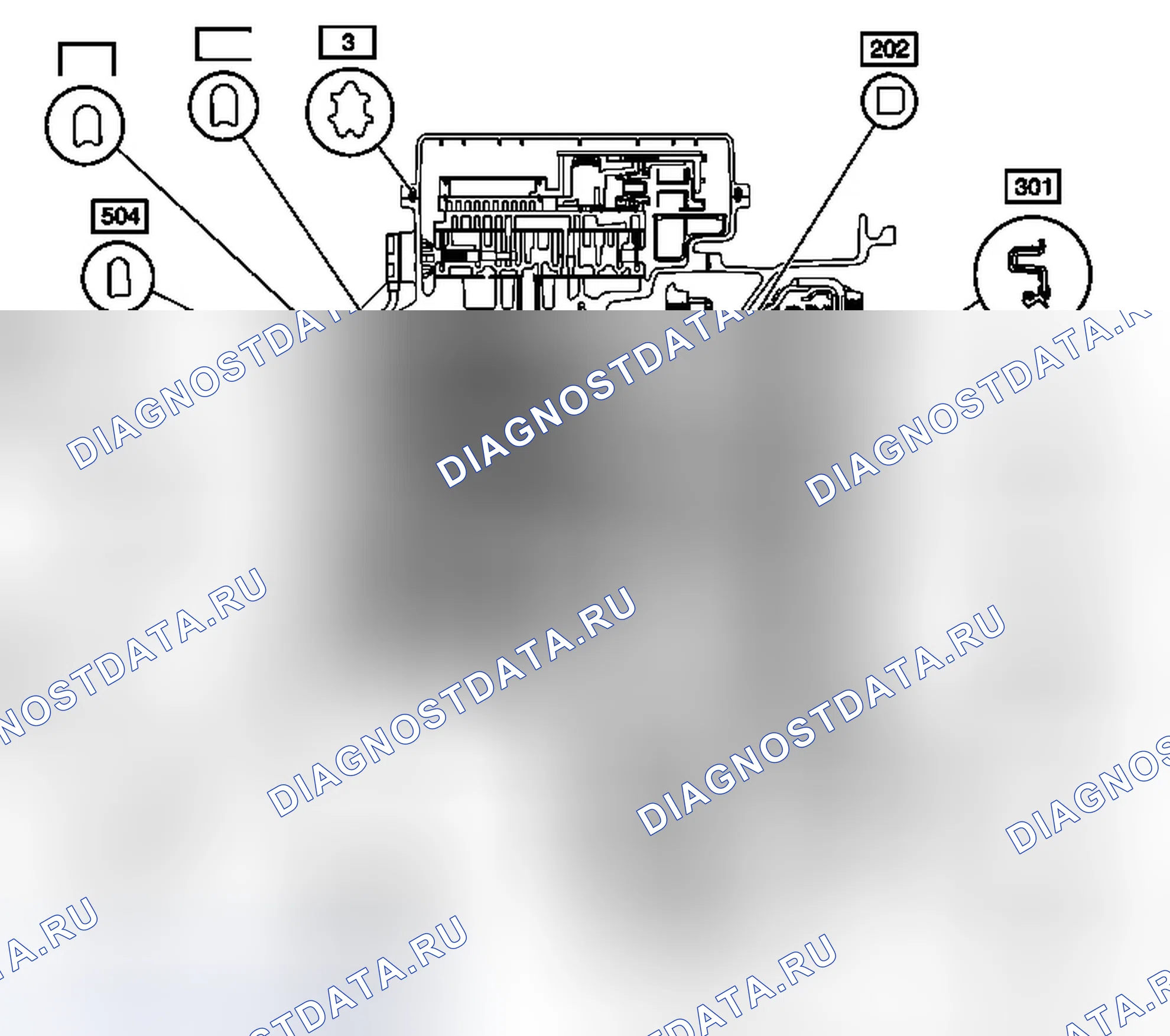 Рис. 72: Комплект уплотнения A/Trans (Gen 1) 24251353 (1 из 2). Chevrolet Captiva I рестайлинг 2