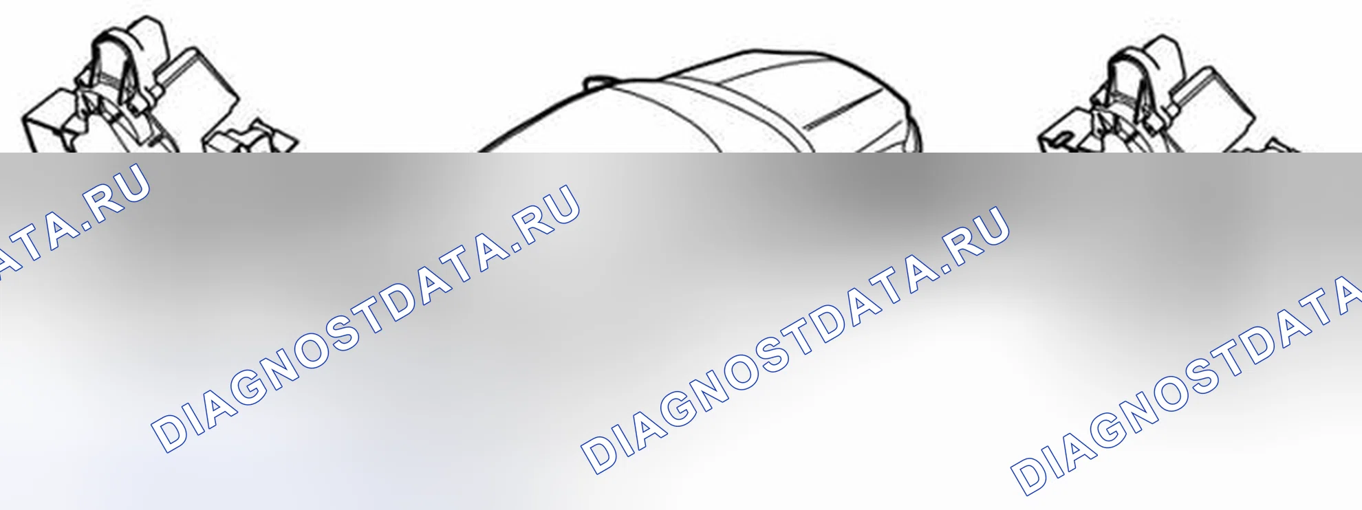 Рис. 680: ЗАМОК С ФУНКЦИЕЙ БЫСТРОЙ БЛОКИРОВКИ. Volvo S80 II рестайлинг