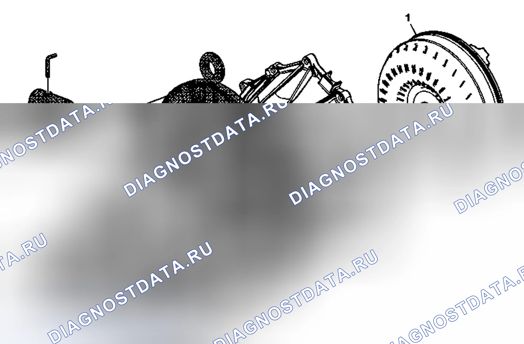 Рис. 161: Демонтаж гидротрансформатора и установка фиксирующего приспособления (6L90). Cadillac CTS II