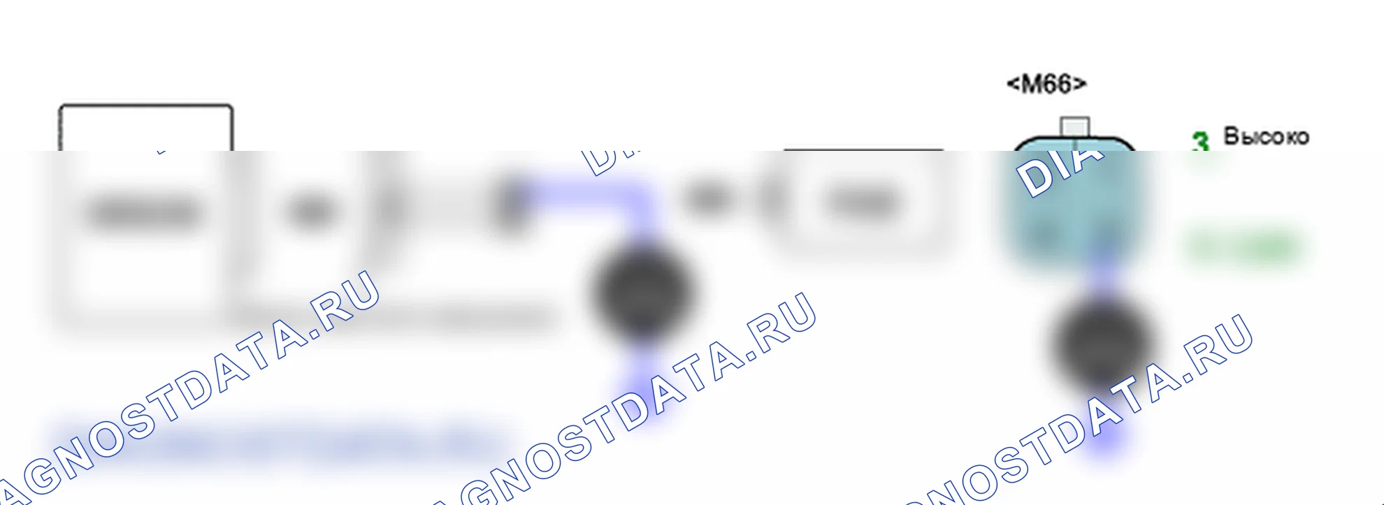 B1354: Замыкание цепи сопротивления подушки безопасности пассажира на массу (1-я ступень). Hyundai H-1 A1