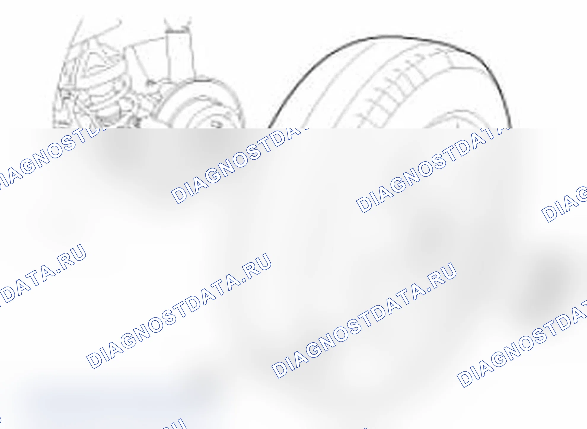 Рис. 2: Демонтаж. Hyundai Santa Fe III