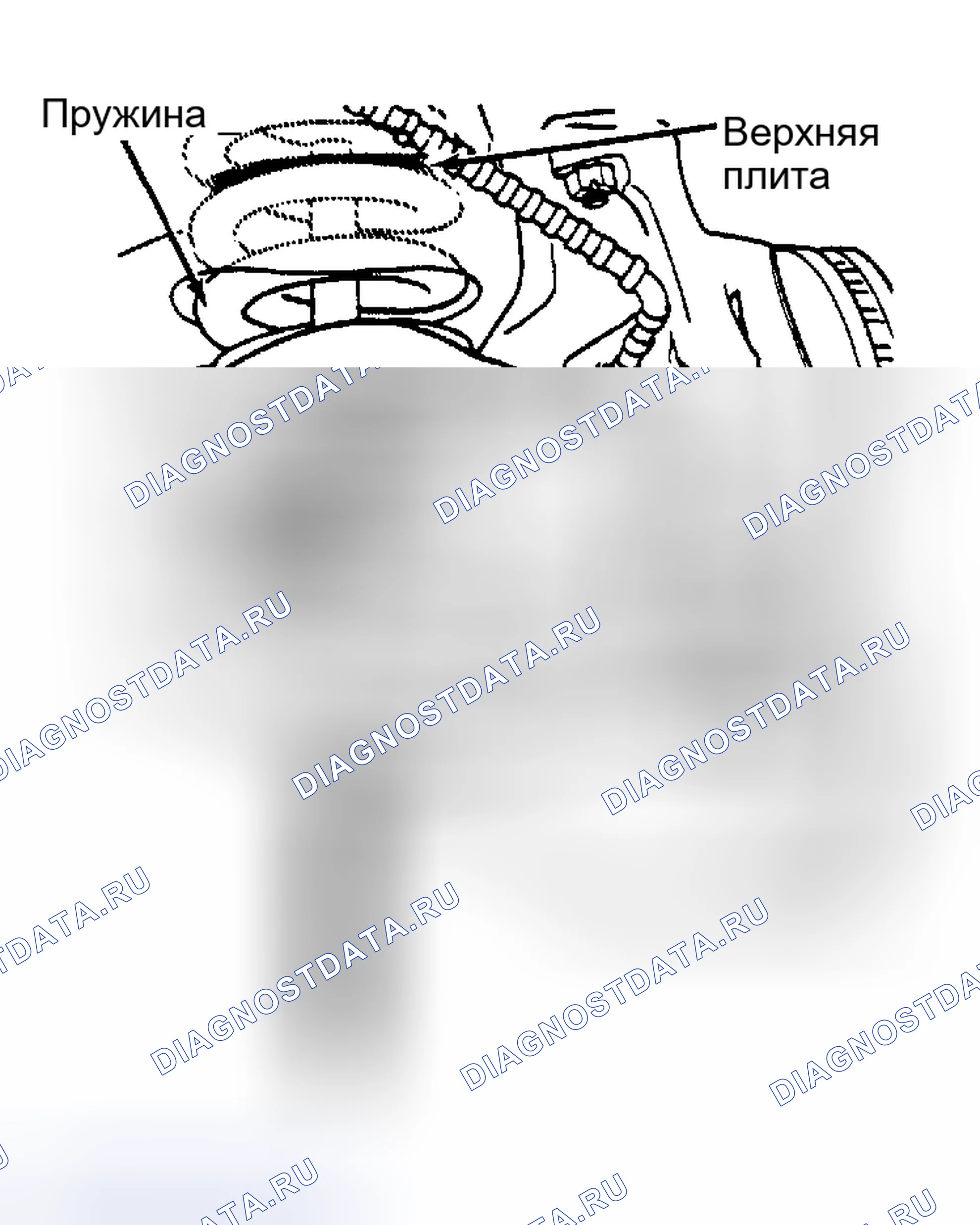 Рис. 5: Демонтаж. Mazda Familia BF