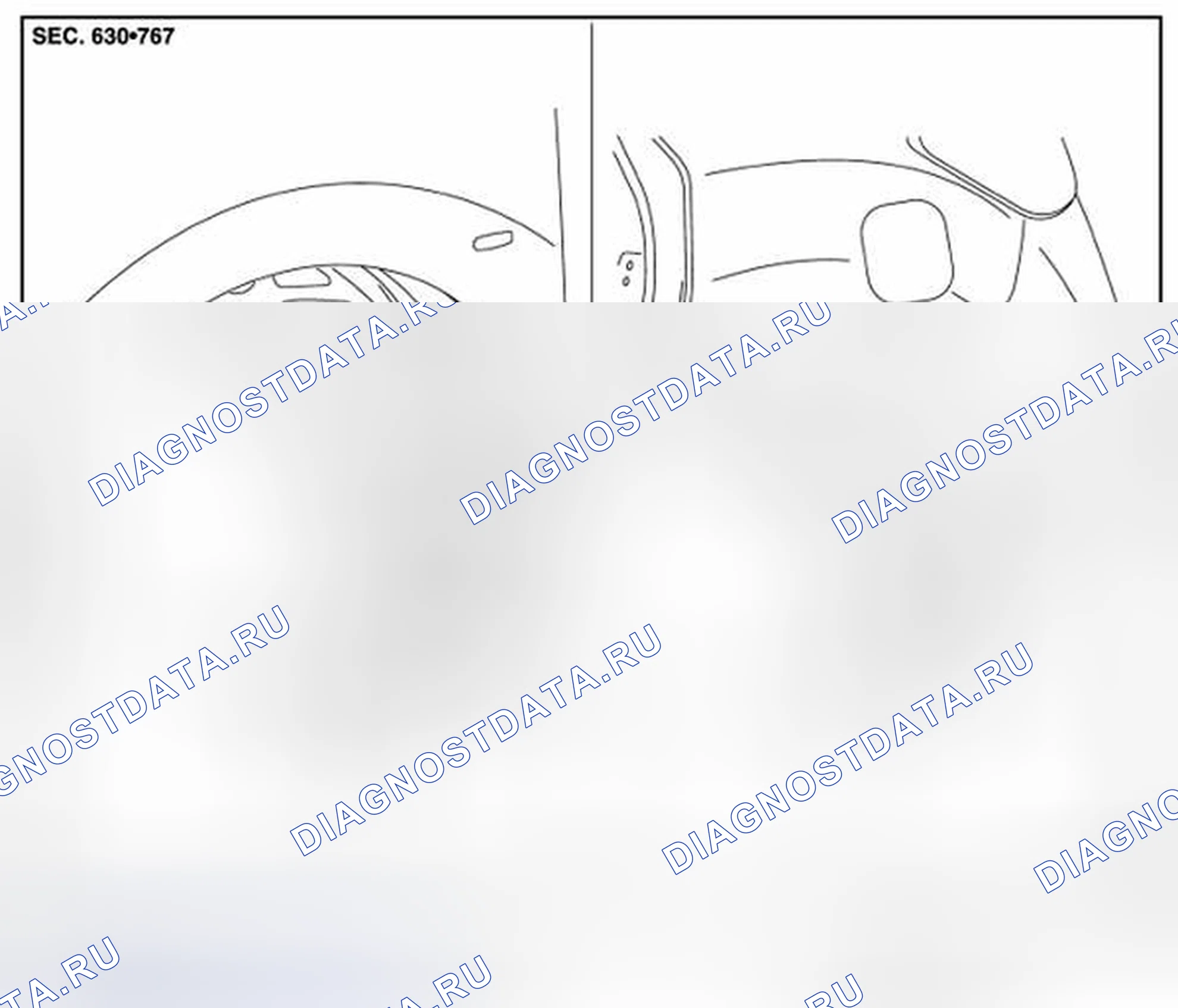 Рис. 29: MUDGUARD. Nissan Murano Z51 рестайлинг 2
