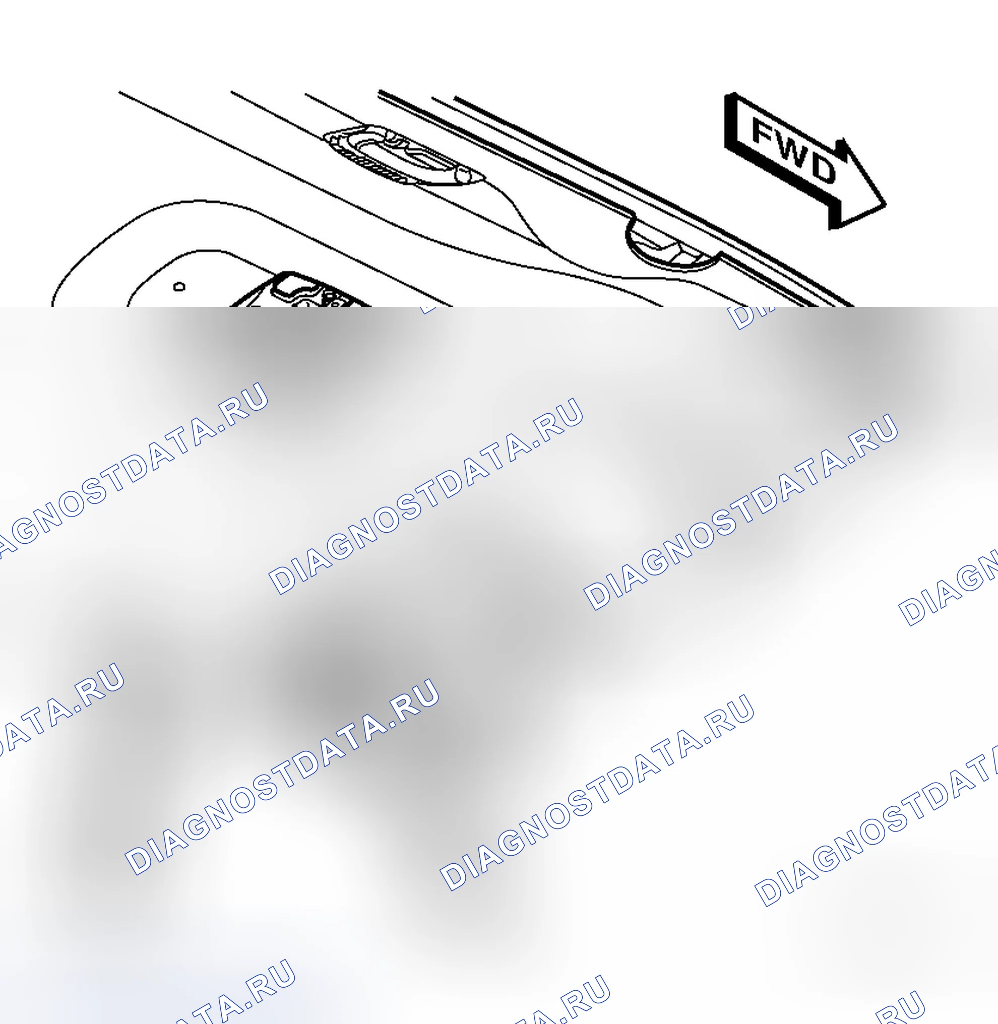 Рис. 7: ДЕМОНТАЖ. Chrysler Pacifica CS