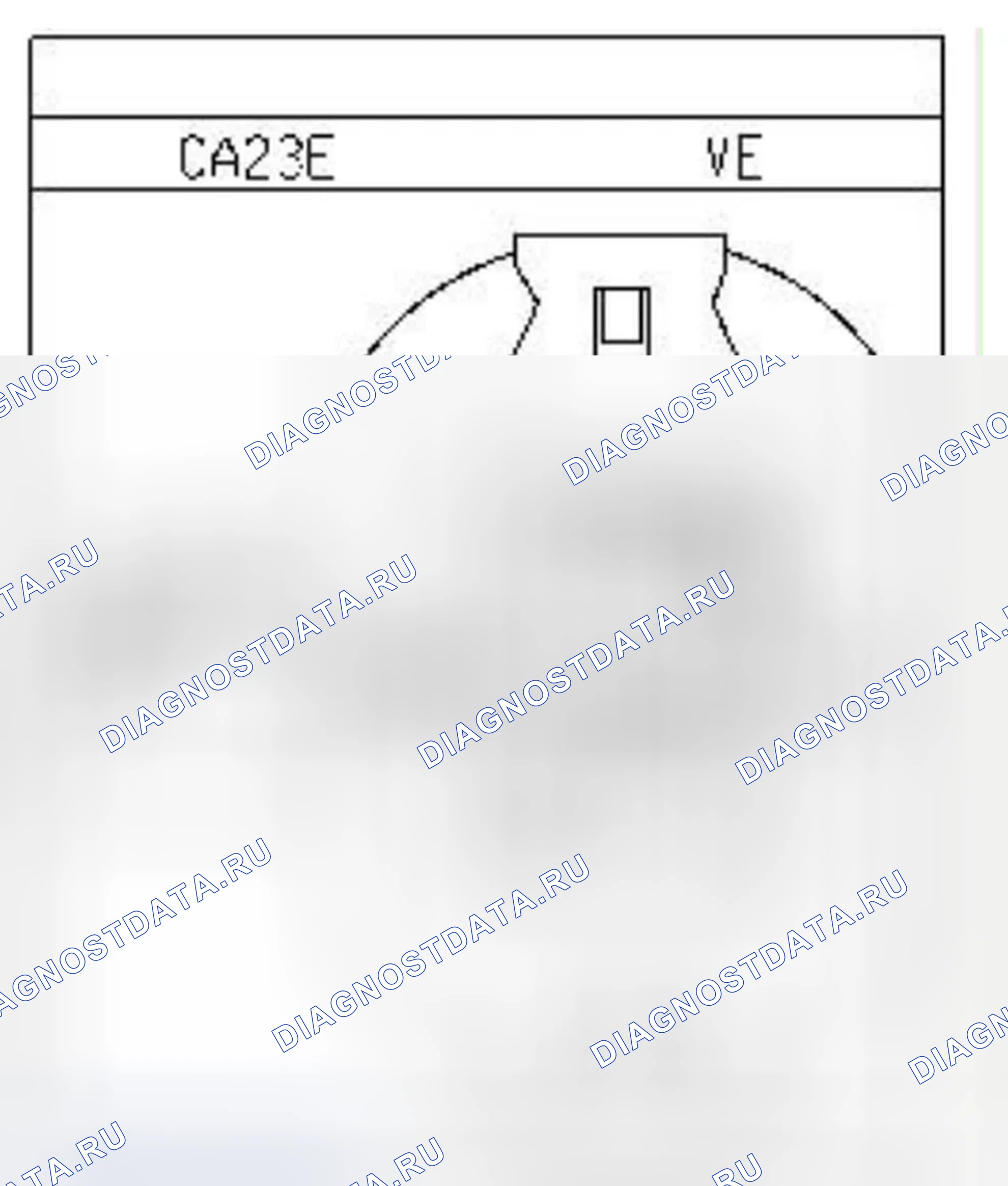 Распиновка разъёма 155 — Выкл. света задн. хода. Renault Symbol I