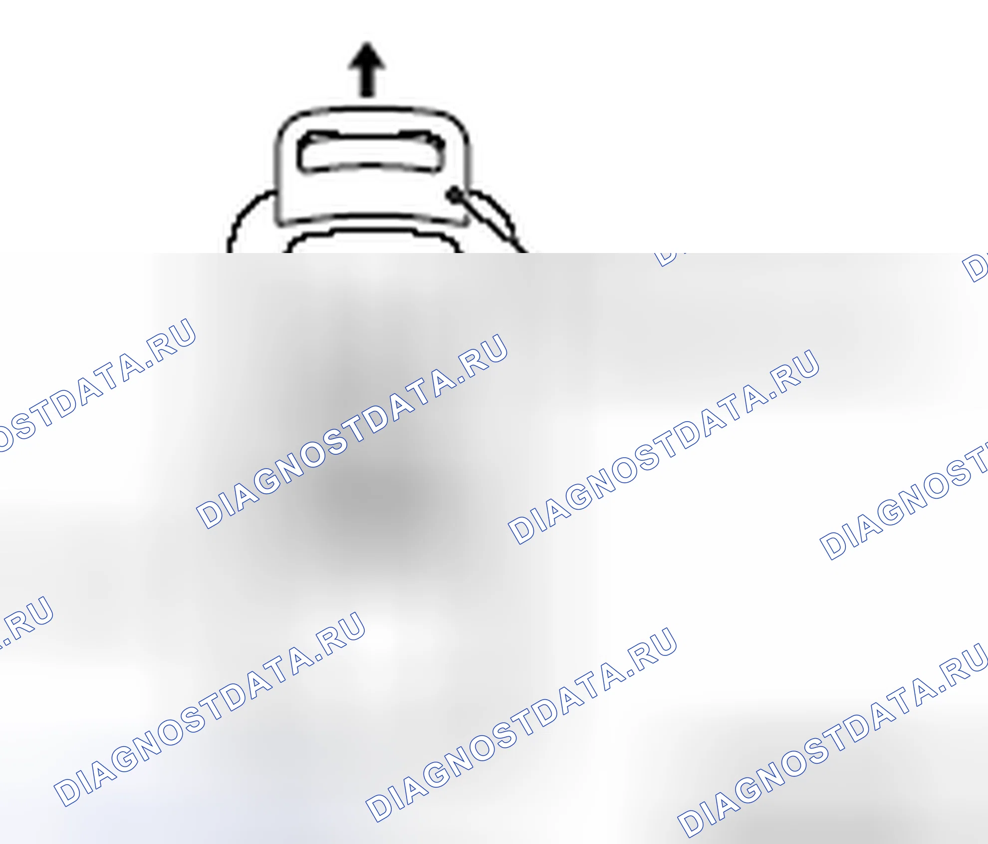 Рис. 63: < < A > > АВАРИЙНОЕ УДАЛЕНИЕ КЛЮЧА. Mazda MX-5 NB