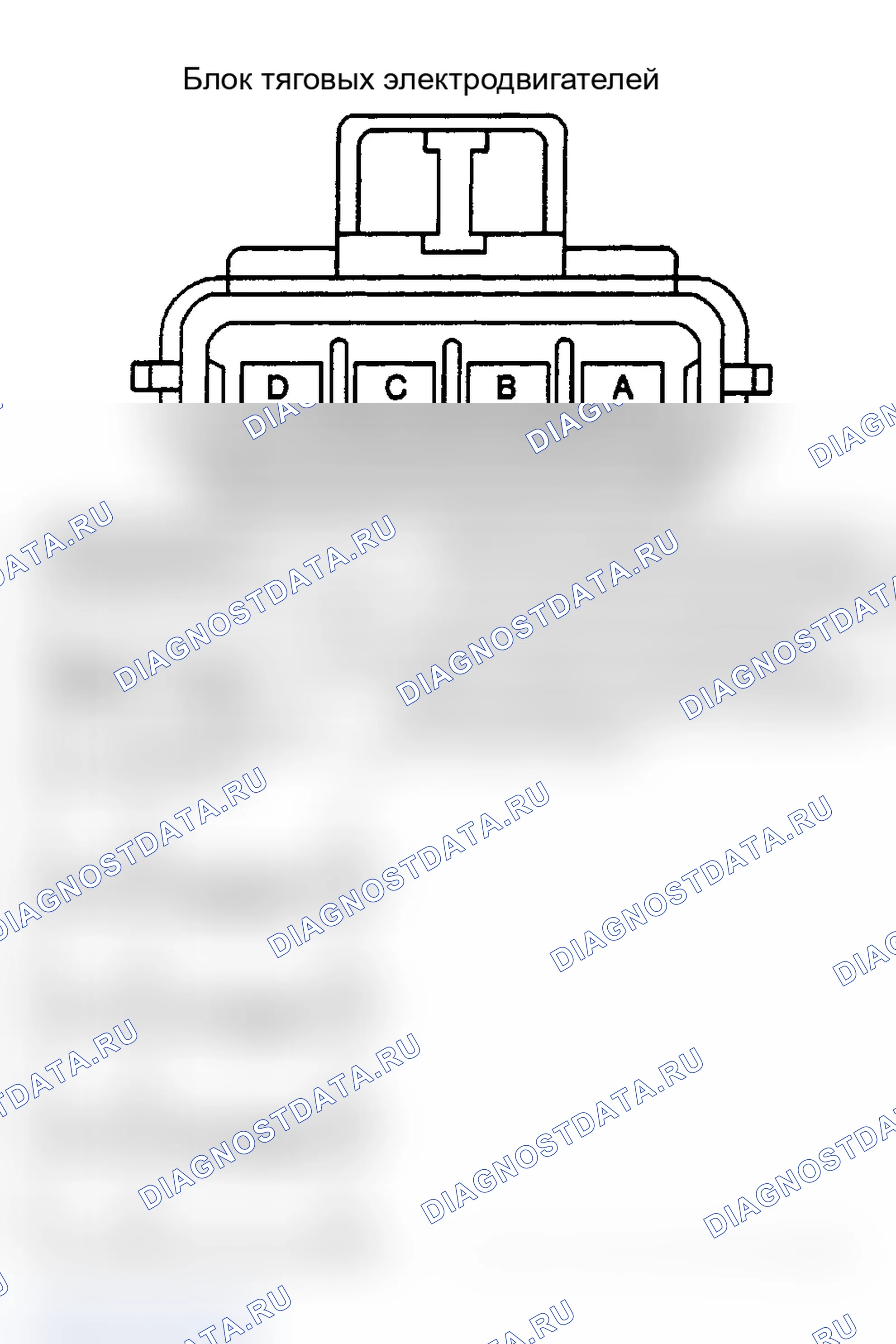 Рис. 88: БЛОК ТЯГОВЫХ ЭЛЕКТРОДВИГАТЕЛЕЙ. Pontiac Trans Sport II