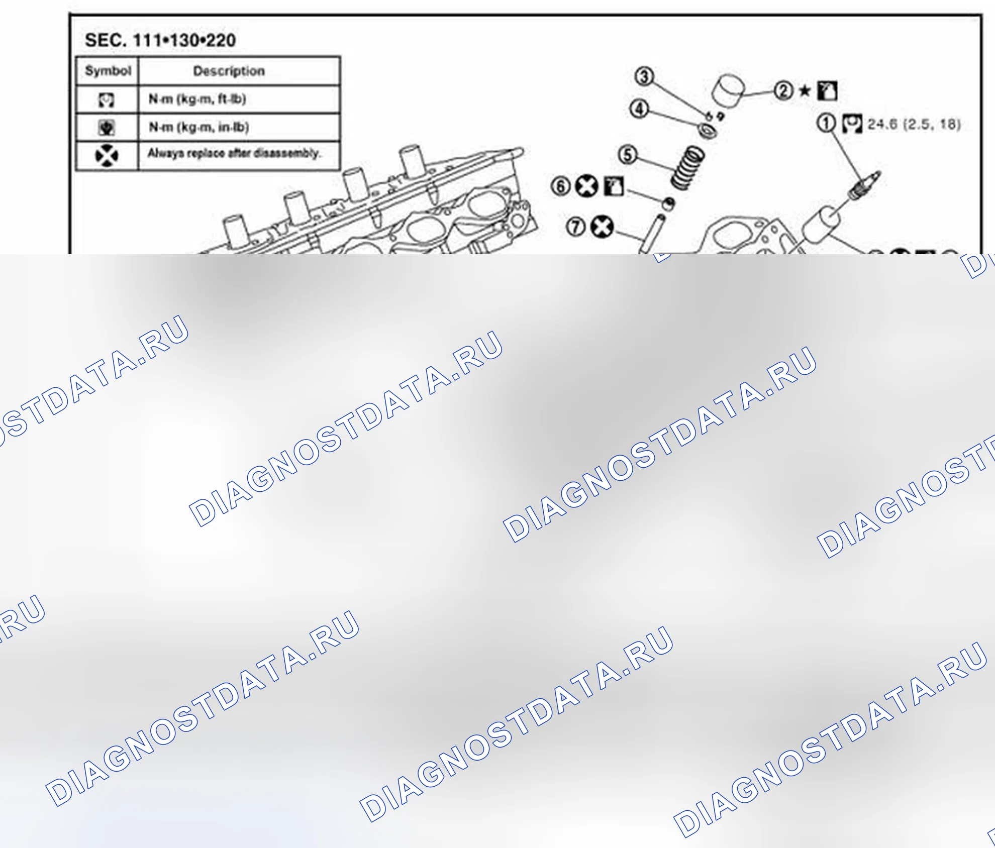 Рис. 184: КОМПОНЕНТЫ. Infiniti M45 III рестайлинг