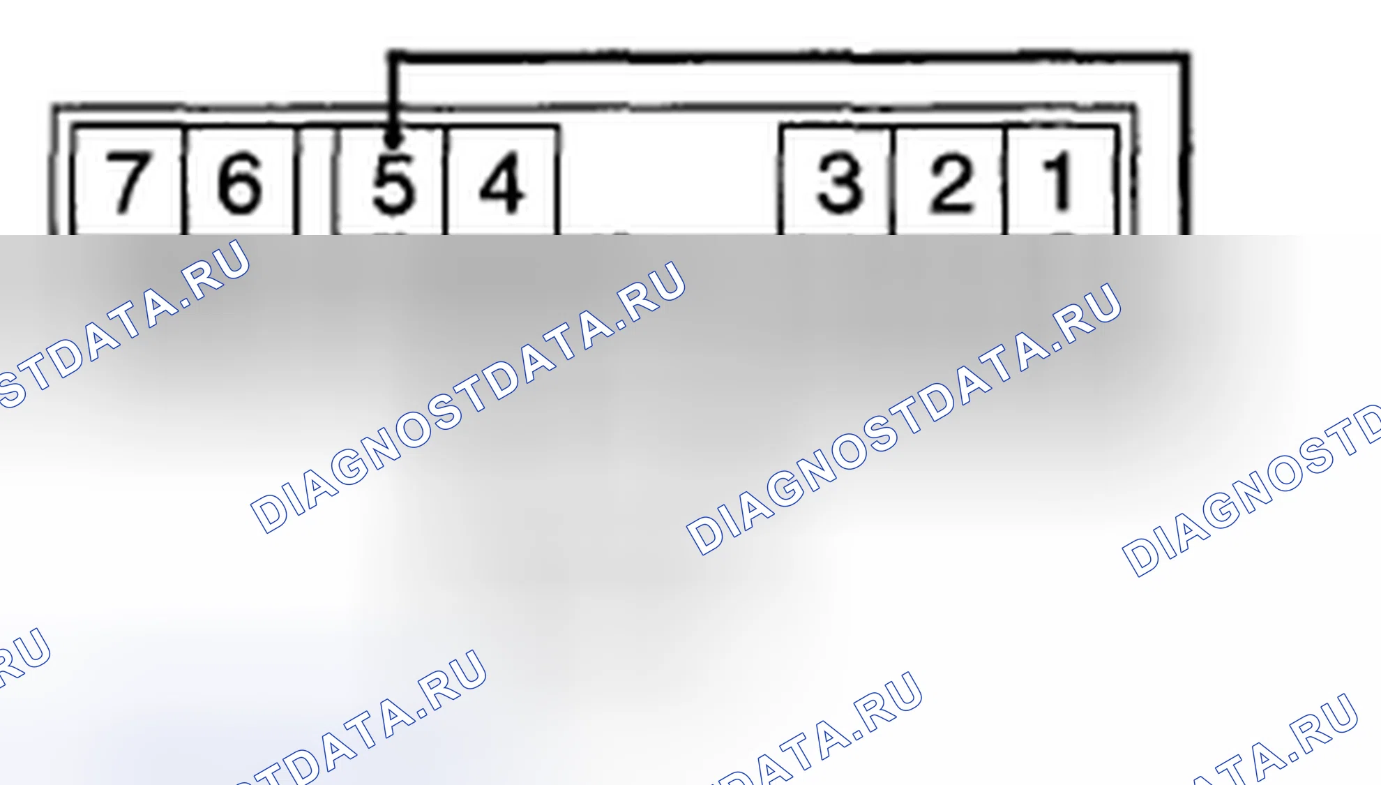 Рис. 44: ГЛАВНЫЙ ВЫКЛЮЧАТЕЛЬ. Subaru Tribeca WX рестайлинг