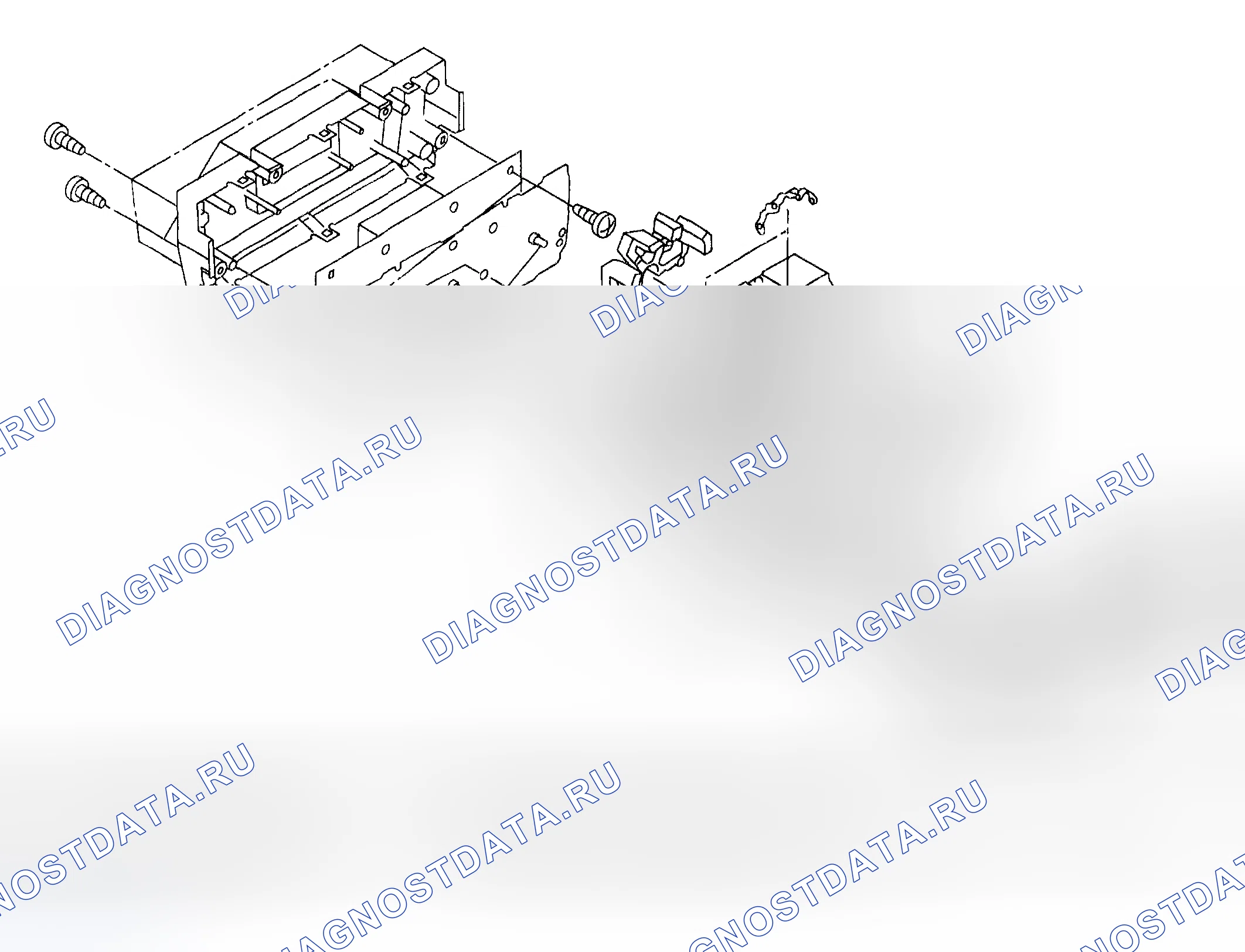 Рис. 10: БЛОК УПРАВЛЕНИЯ. Subaru Forester SG