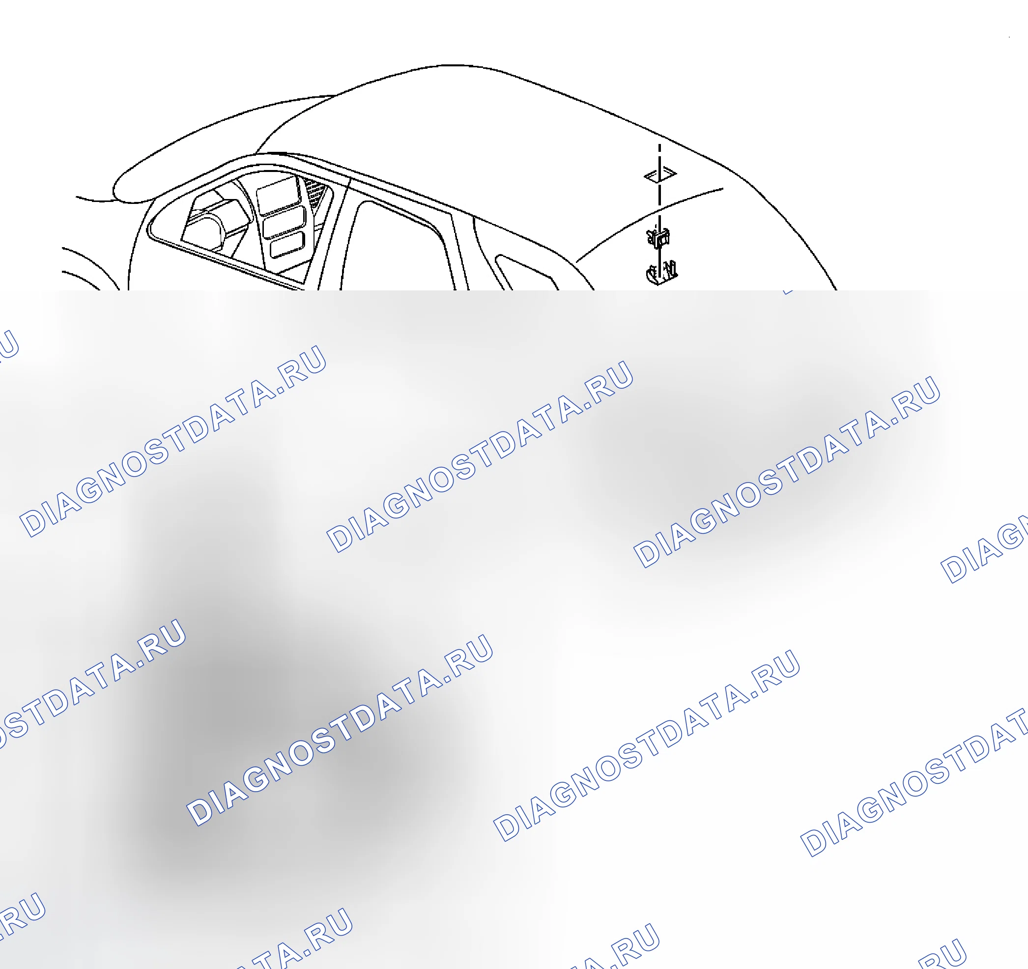 Рис. 2: Виды компонентов подвески с автоматическим регулированием уровня. Buick Rendezvous I