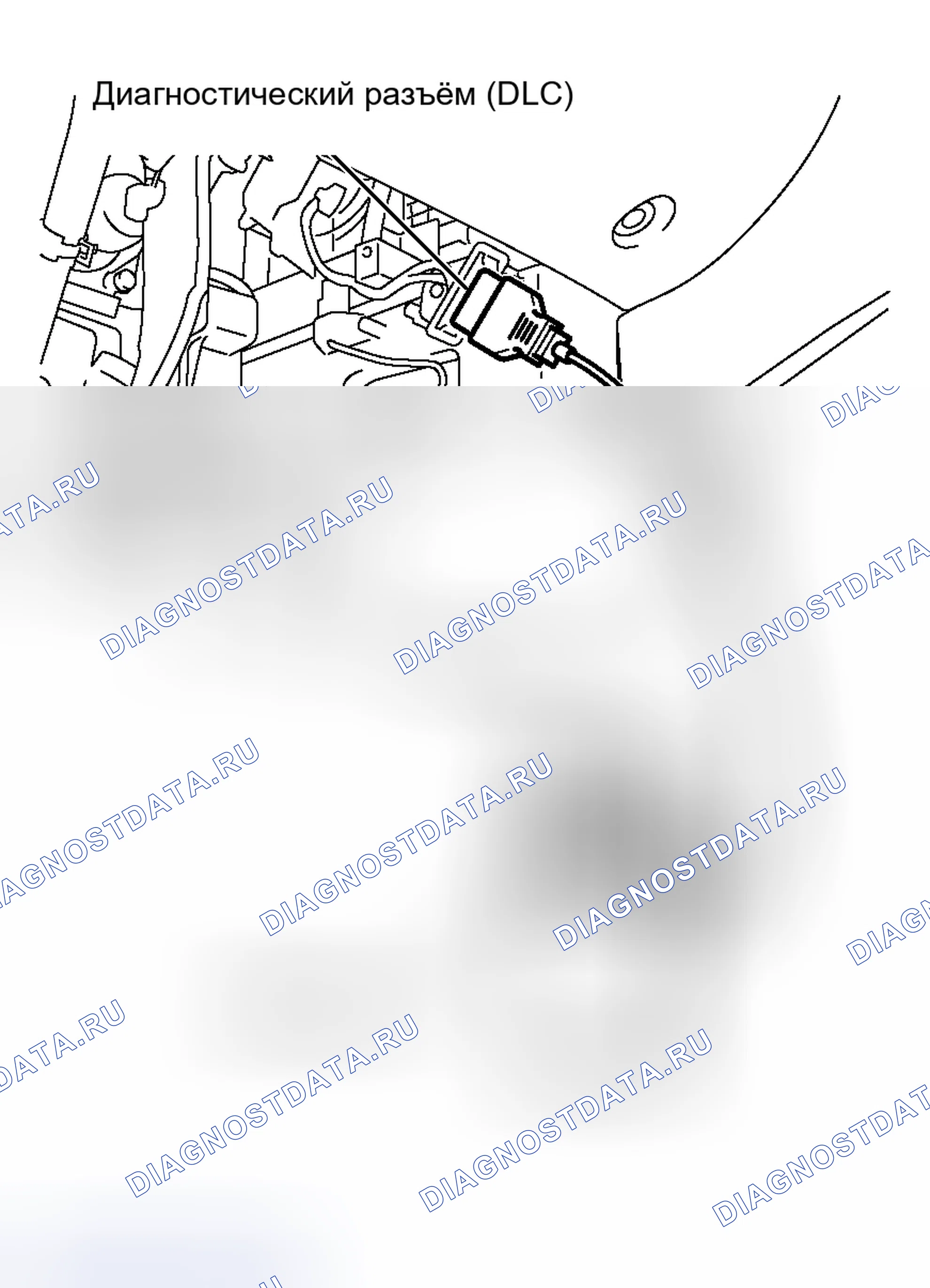 Рис. 122: ПРИ ИСПОЛЬЗОВАНИИ СПЕЦИАЛЬНОГО ИНСТРУМЕНТА MB991824 (V.c.i). Mitsubishi Galant IX рестайлинг