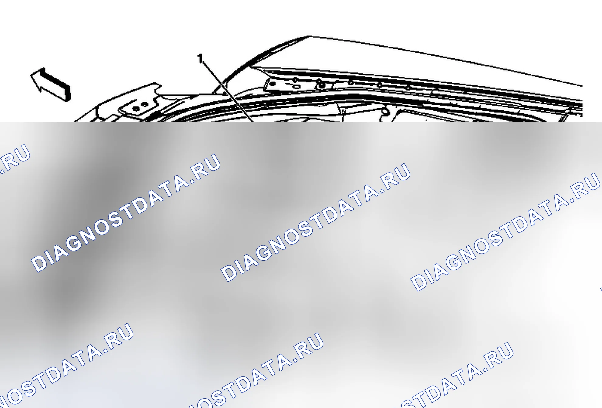 Рис. 50: Замена модуля управления фарами. Cadillac CTS II
