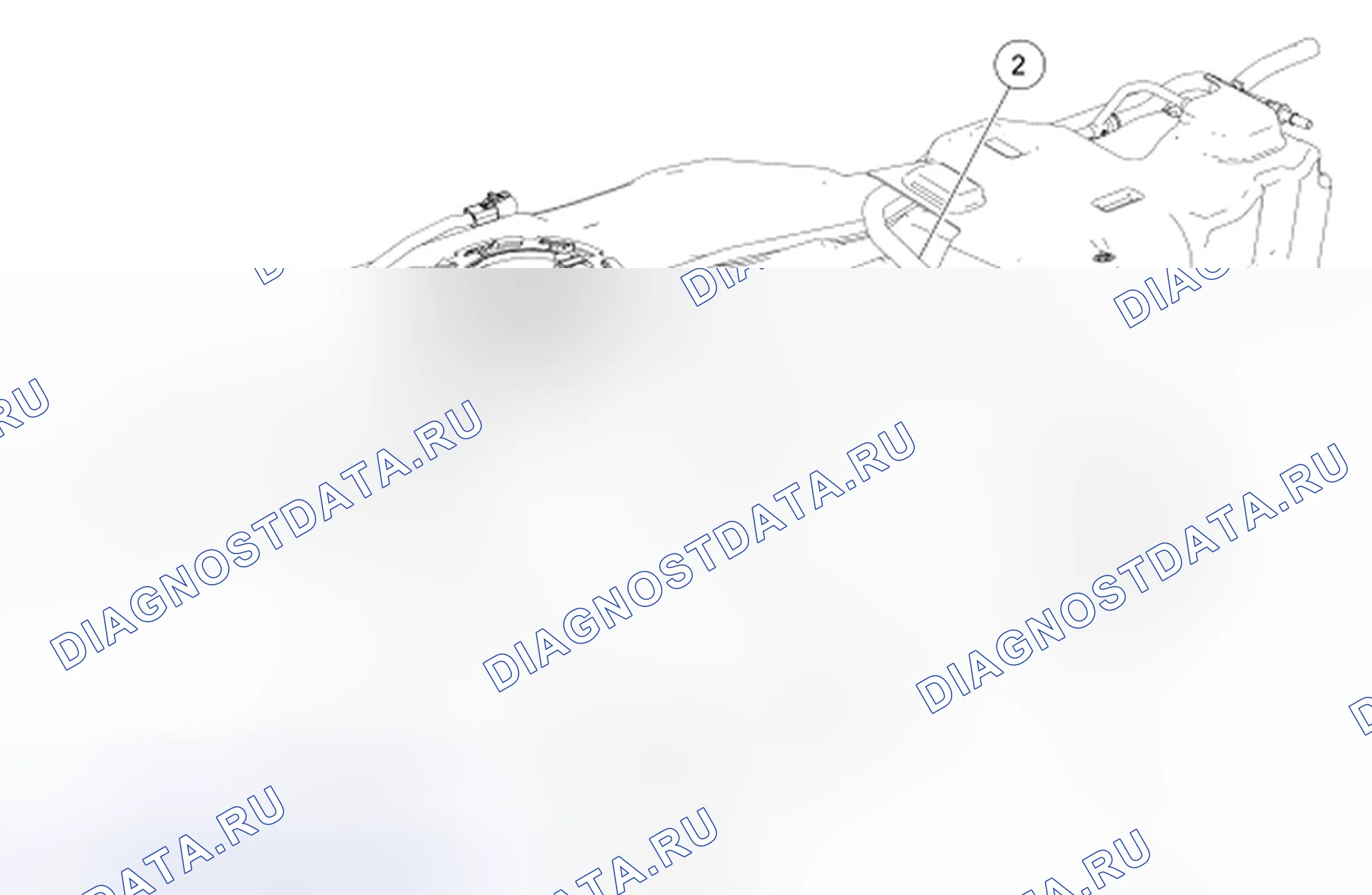 Рис. 8: Контейнер для испарительных выбросов. Hyundai Mufasa I